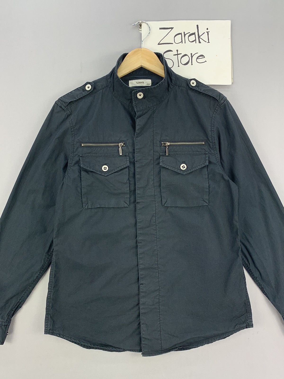 Japanese Brand Japanese Brand Button Up Tactical Light Jacket Size US M / EU 48-50 / 2 - 5 Thumbnail