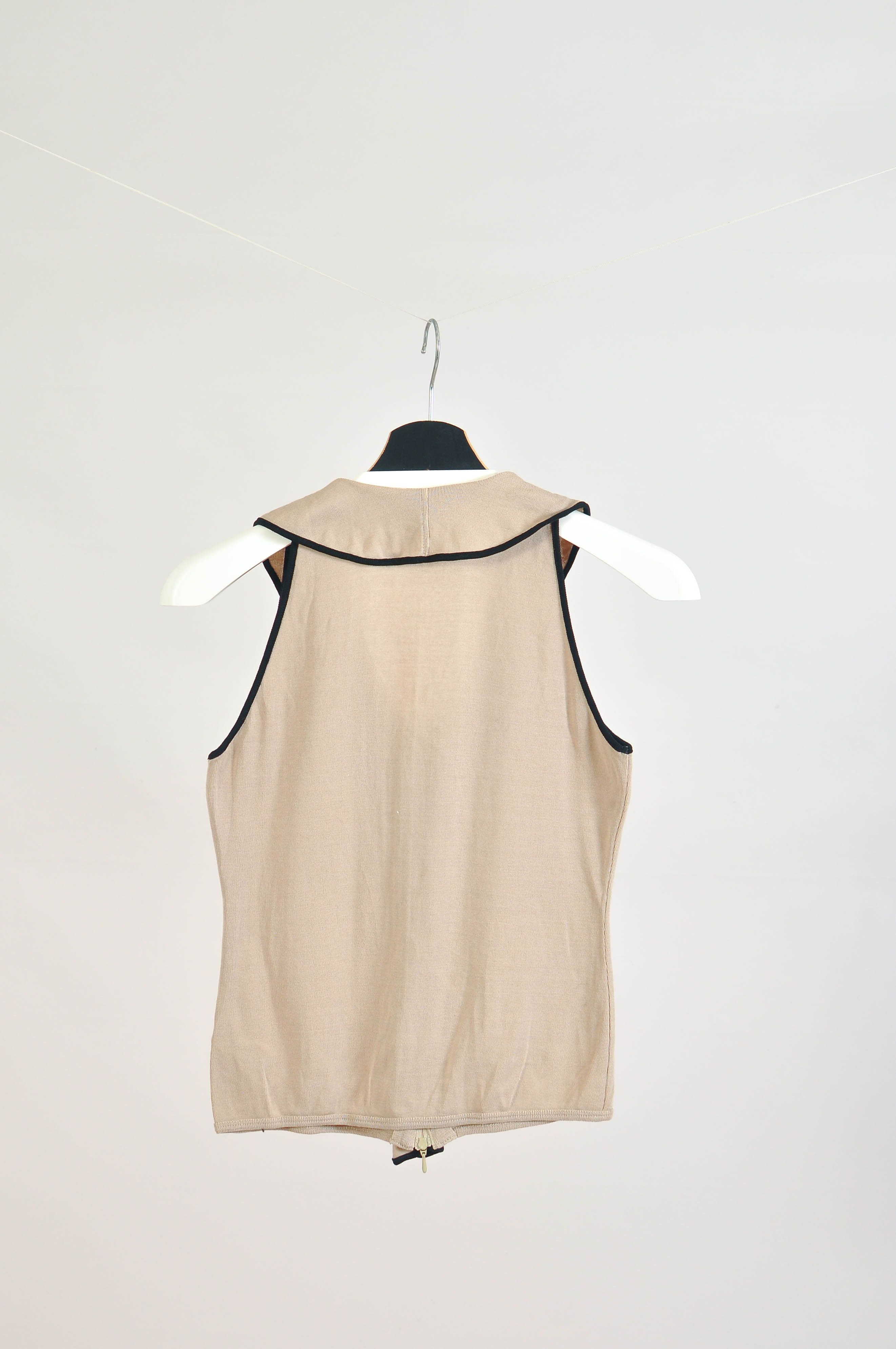 ANNE FONTAINE Anne Fontaine beige ruffle blouse Size S / US 4 / IT 40 - 5 Thumbnail