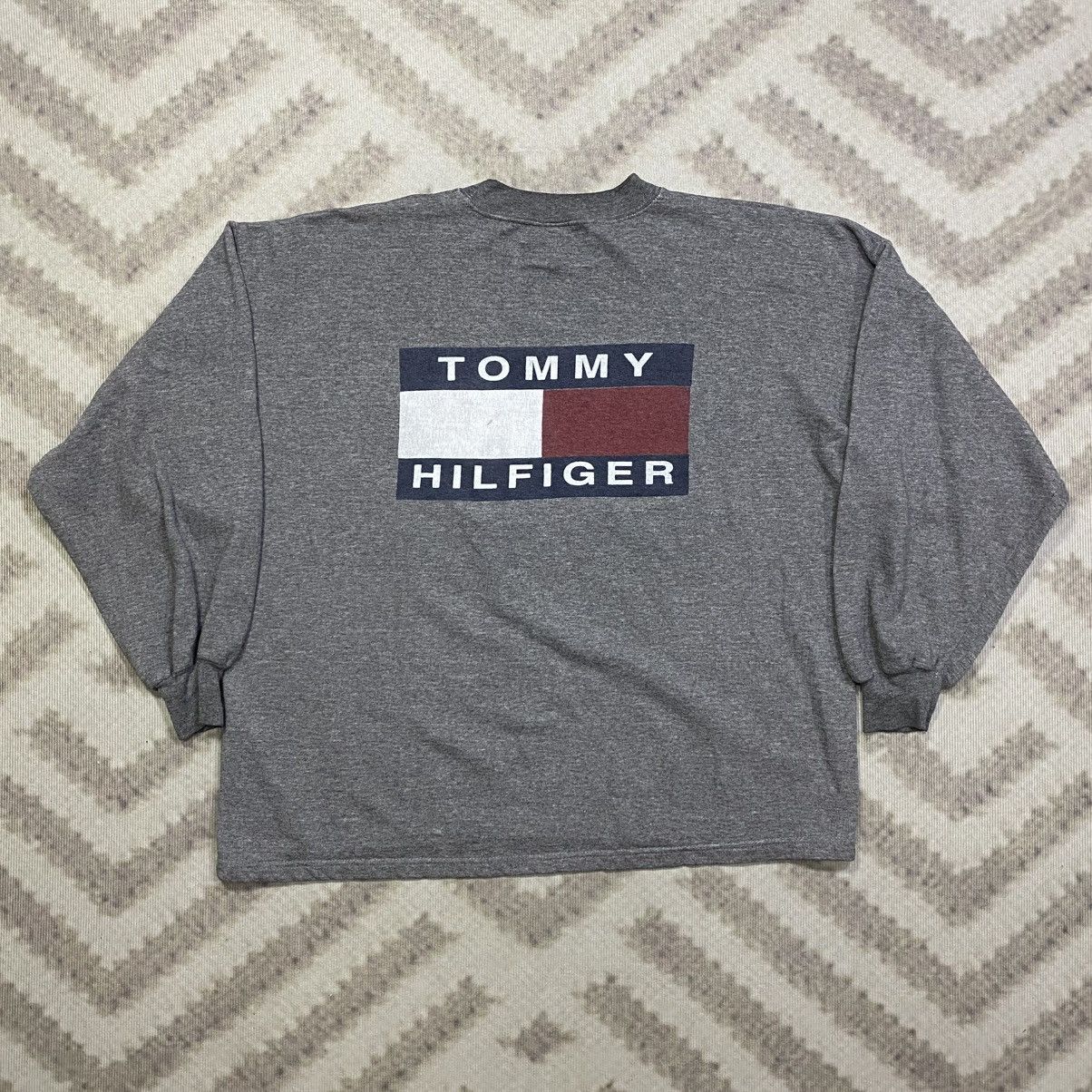 Other Vintage SCHIESSER Bootleg TOMMY HILFIGER Backhit Sweatshirt Size US S / EU 44-46 / 1 - 3 Thumbnail