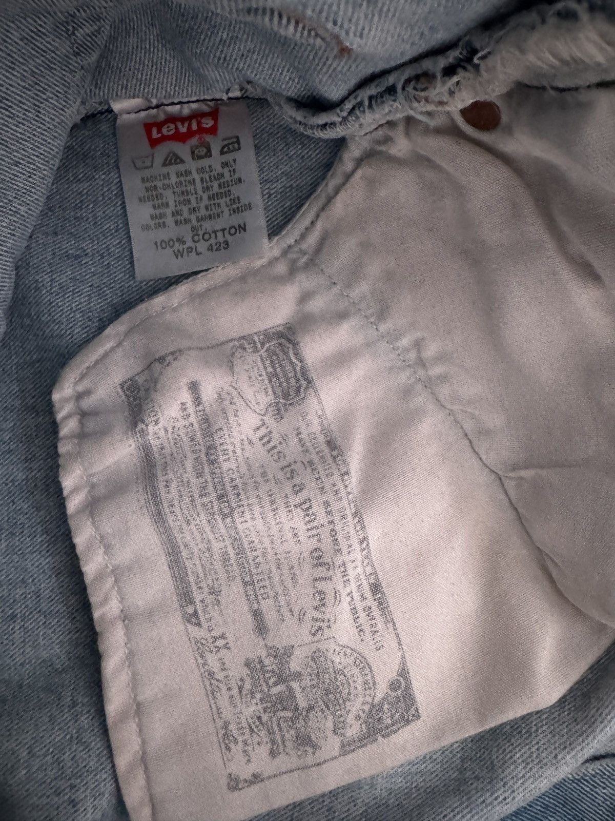 Levi's vintage faded wash levi 501s Size US 38 / EU 54 - 3 Thumbnail