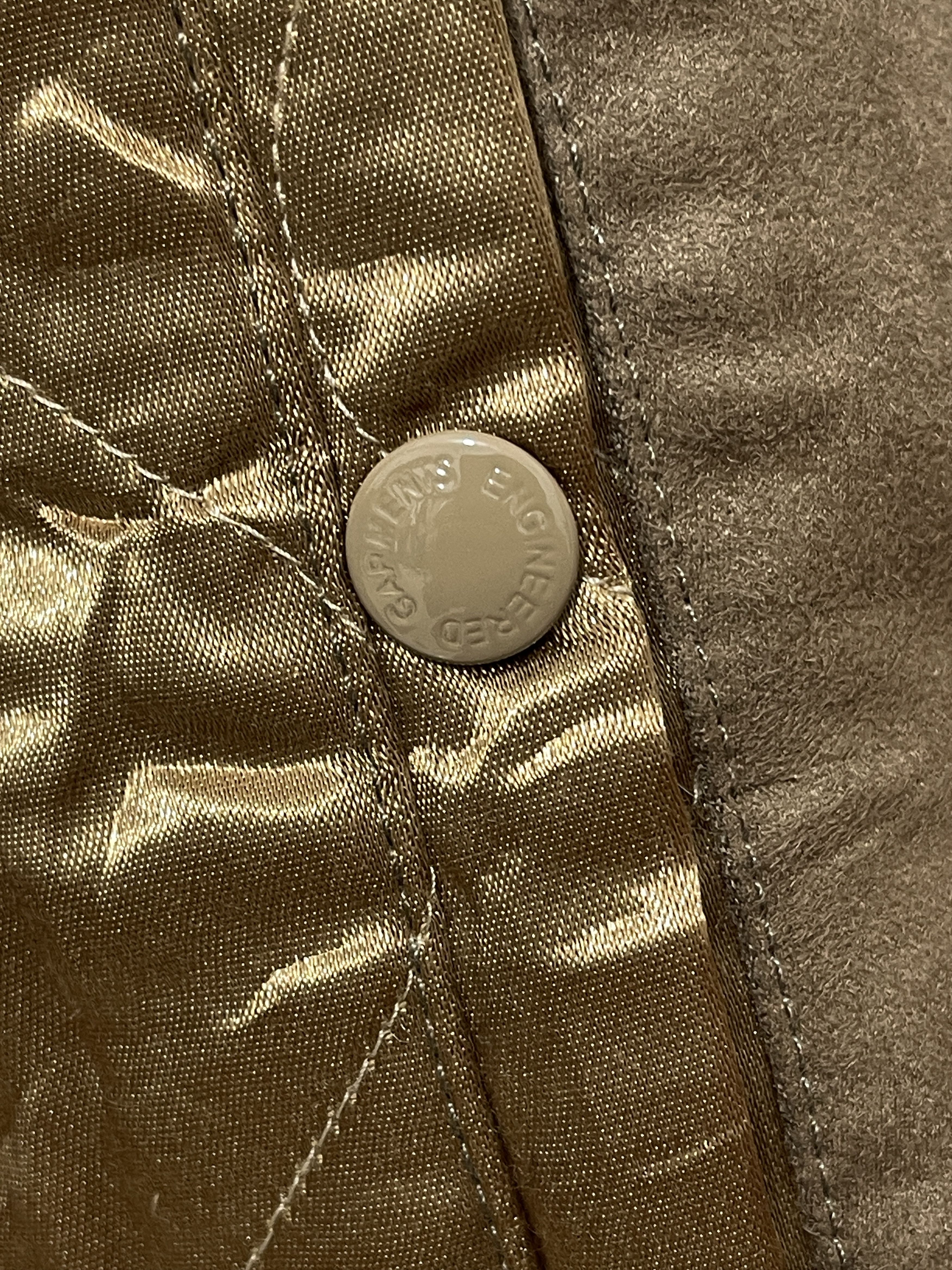 Engineered Garments Vintage 2000s Engineered Garments Tanker Suede Bomber Jacket Size US S / EU 44-46 / 1 - 14 Thumbnail