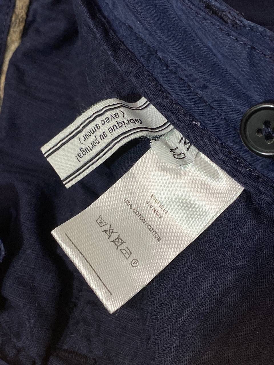 AMI AMI SS16 Lightweight Pleated Trousers In Navy Size US 32 / EU 48 - 6 Thumbnail