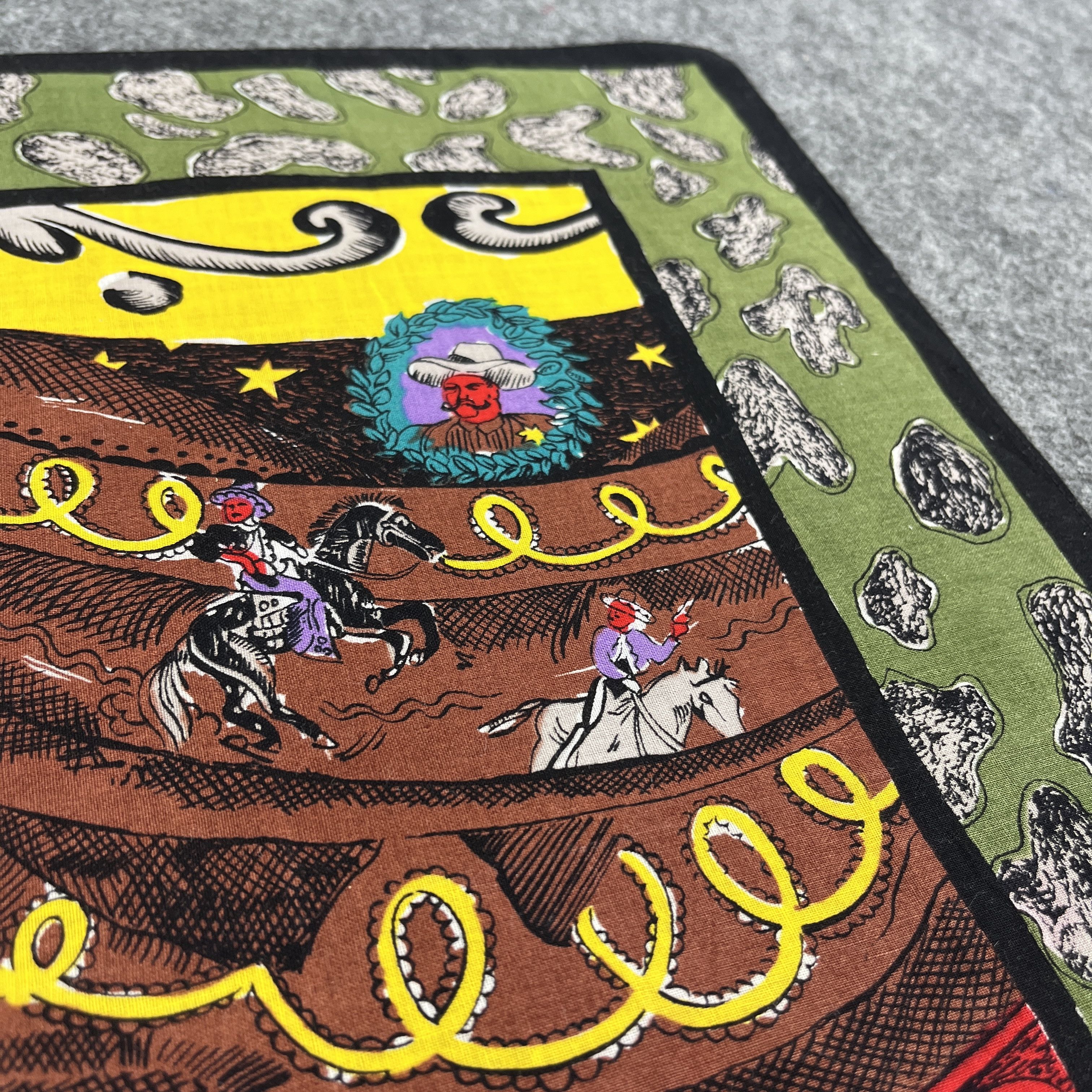 Michiko Koshino × Vintage Michiko Koshino London Handkerchief / Neckerchief B187 Size ONE SIZE - 4 Thumbnail