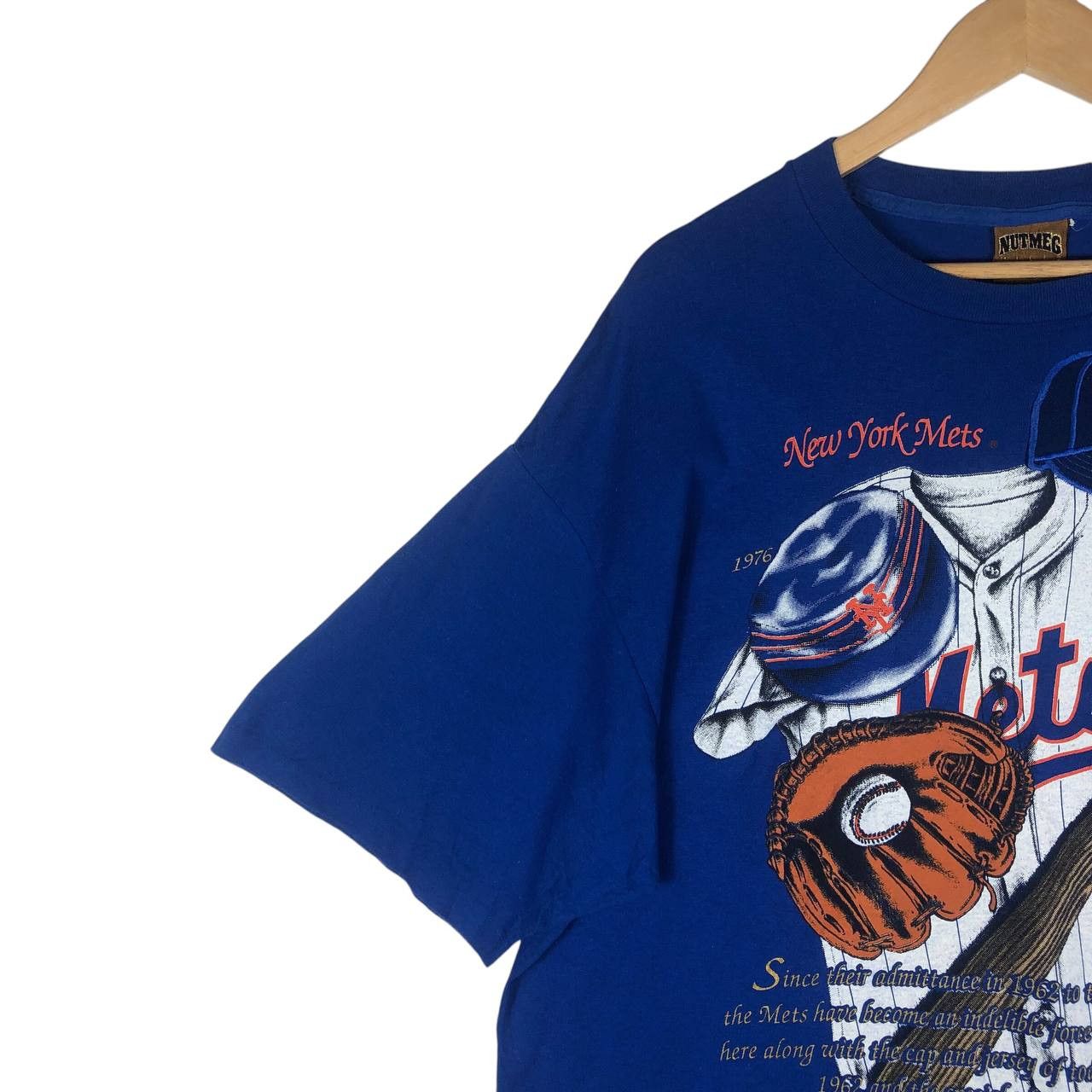 MLB × Nutmeg × Vintage Vintage Nutmeg New York Mets men t-shirt Size US XL / EU 56 / 4 - 3 Thumbnail
