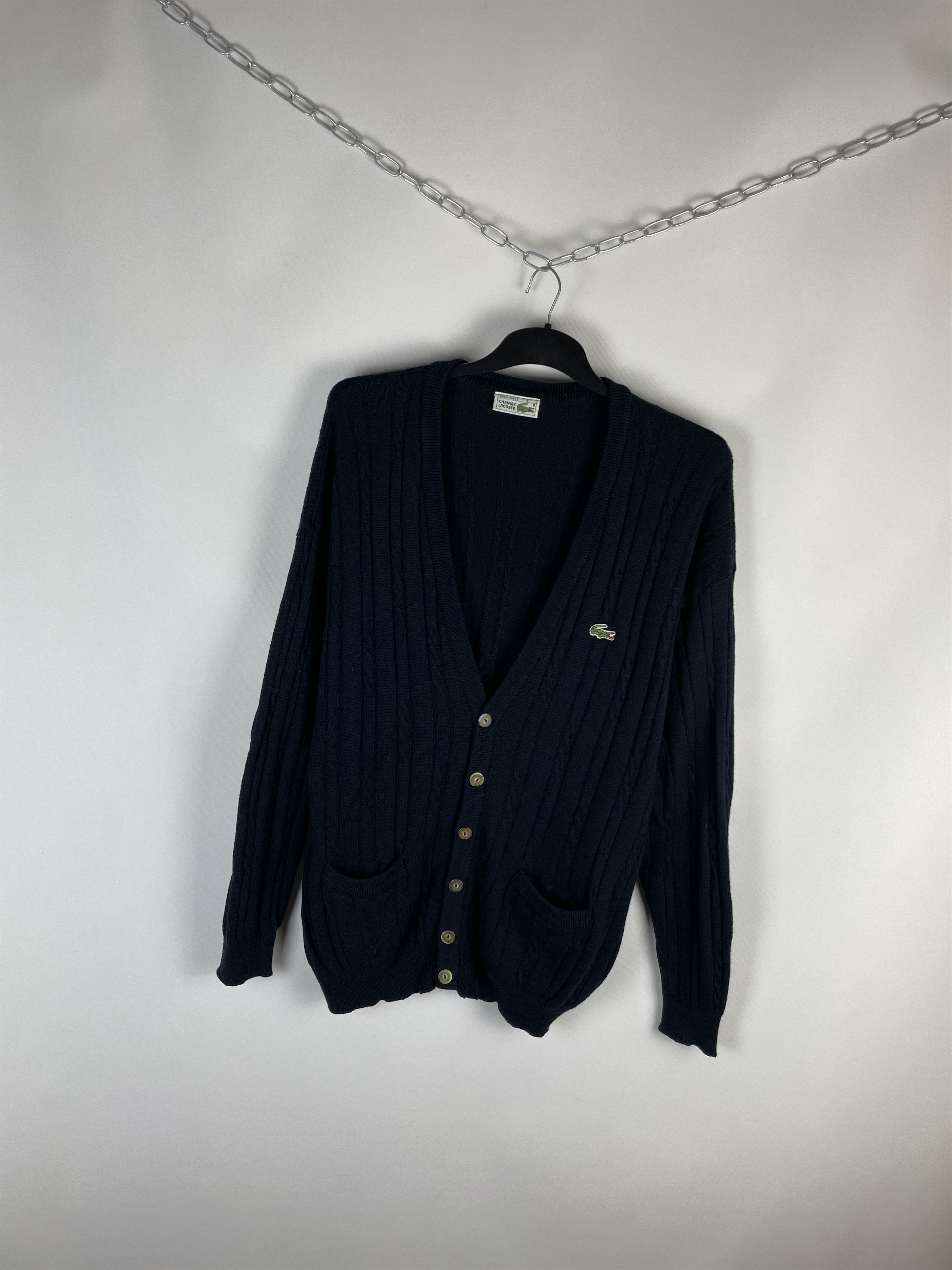 Lacoste vintage top cardigan sweaters