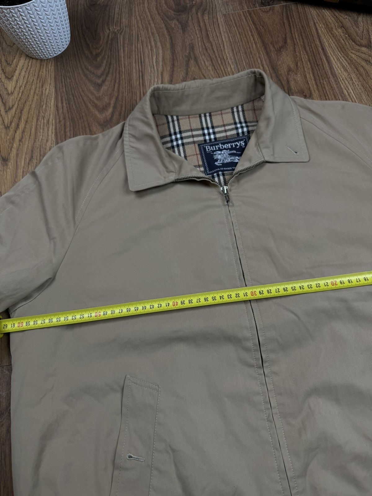 Burberry Vintage bomber jacket Burberry original luxury casual item Size US XL / EU 56 / 4 - 5 Thumbnail