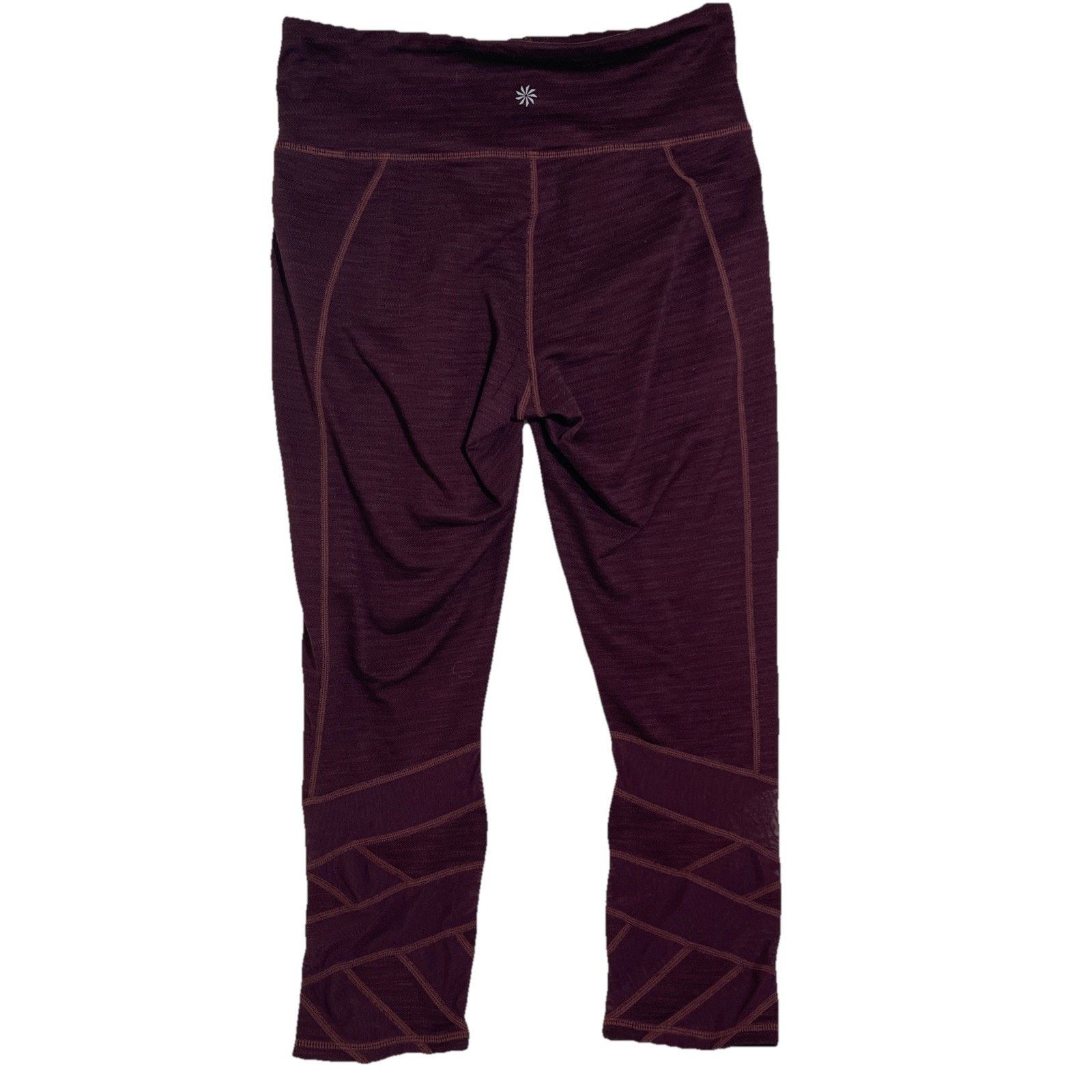Athleta Athleta Capri Leggings Women’s Small Mesh Stretch Comfort Size 27" / US 4 / IT 40 - 4 Thumbnail