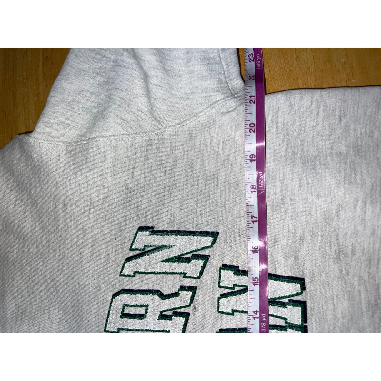 Vintage Womens Vintage Champion Eastern Michigan Sweatshirt Worn XL Size XL / US 12-14 / IT 48-50 - 11 Thumbnail