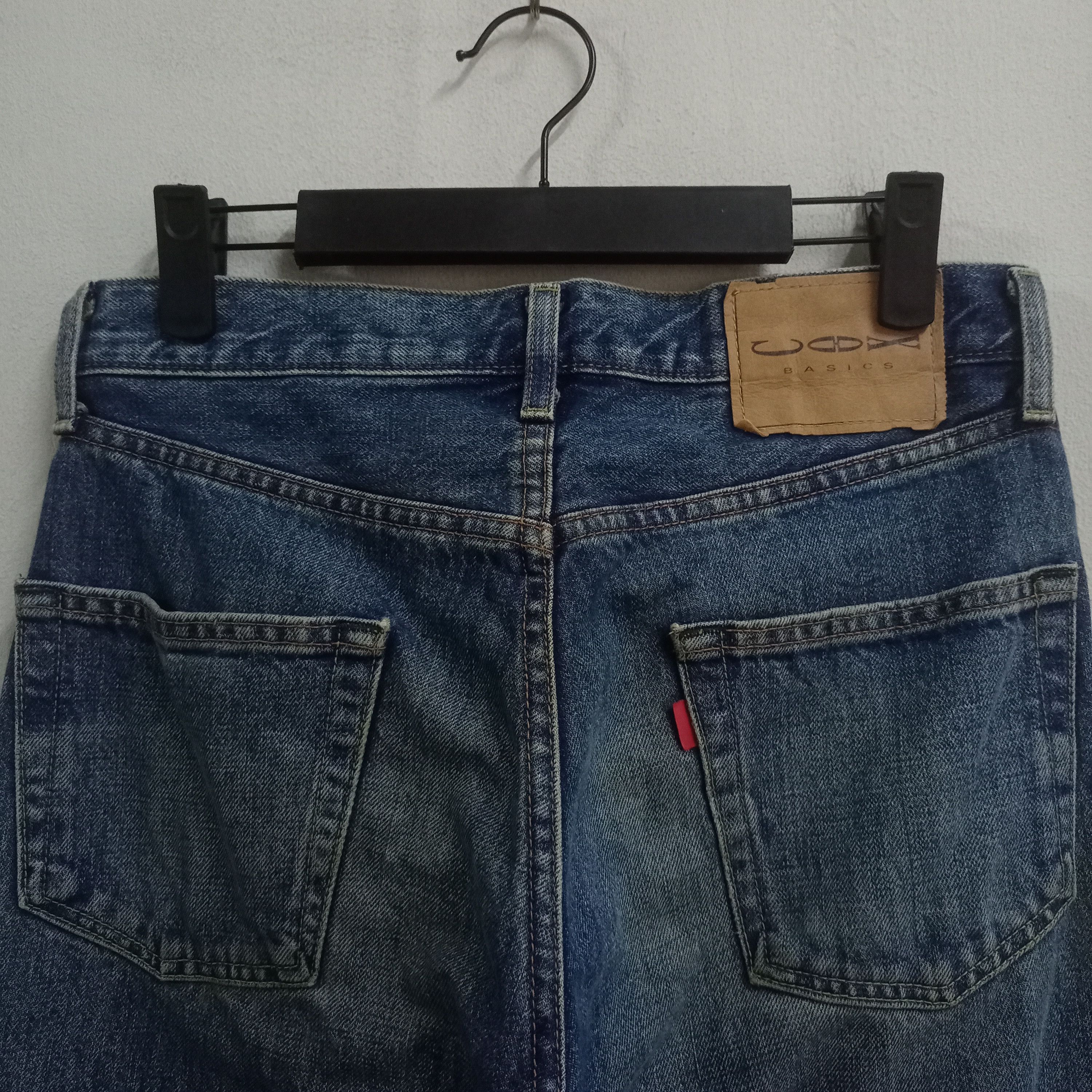 Japanese Brand Vintage Japanese Brand Faded Straight Loose Jeans 28x29 Size US 28 / EU 44 - 6 Thumbnail