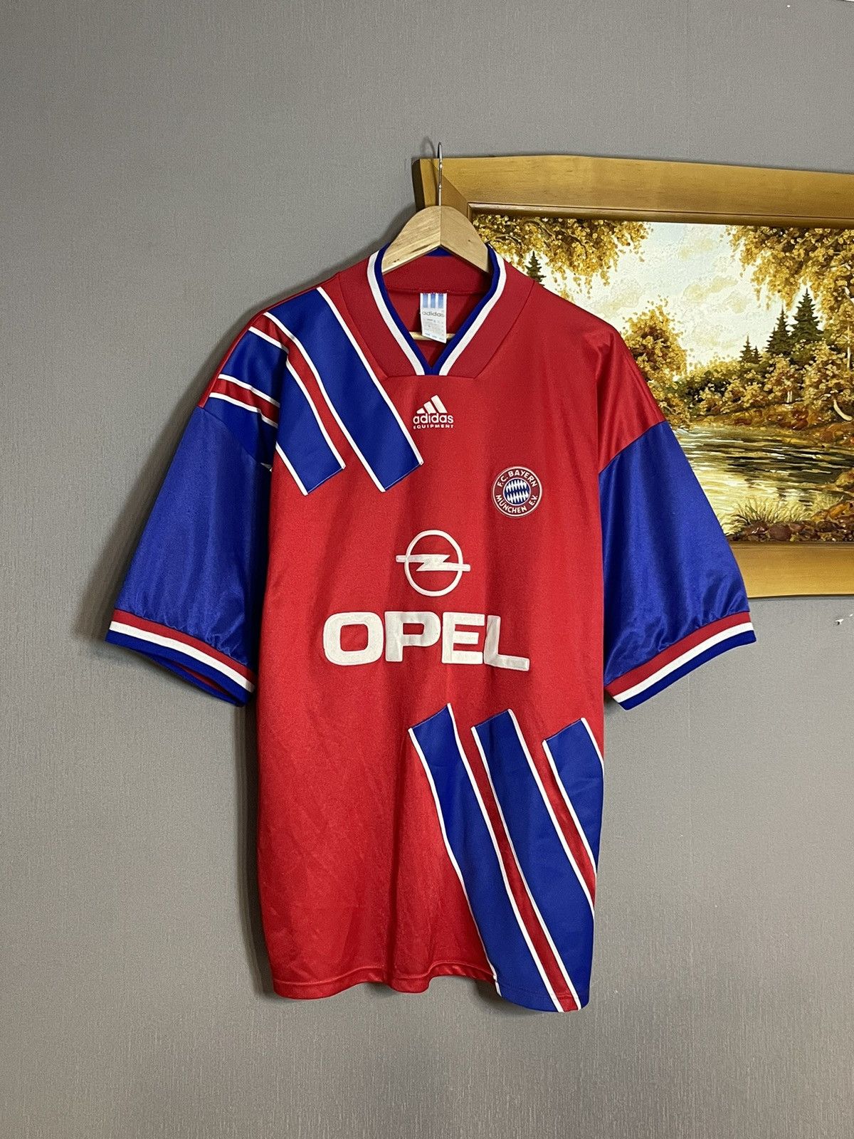 Adidas Vintage 1993 Bayern Munchen Home Kit Adidas Jersey Rare Size US XL / EU 56 / 4 - 1 Thumbnail