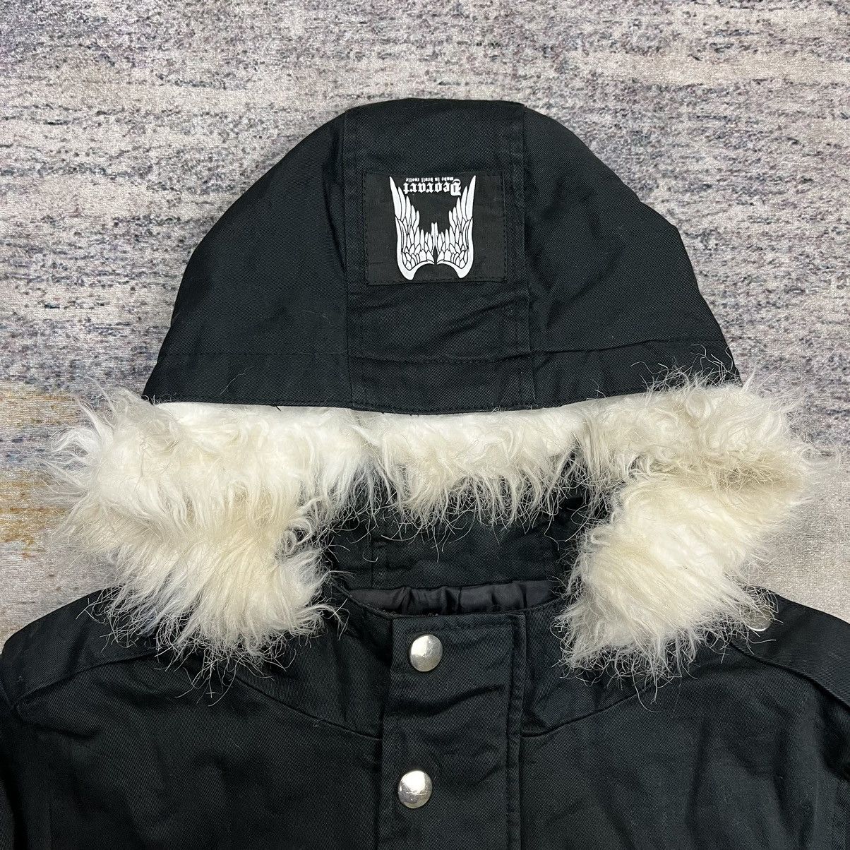 ジャケット・アウター Vkei Black fur jacket ジャケット・アウター