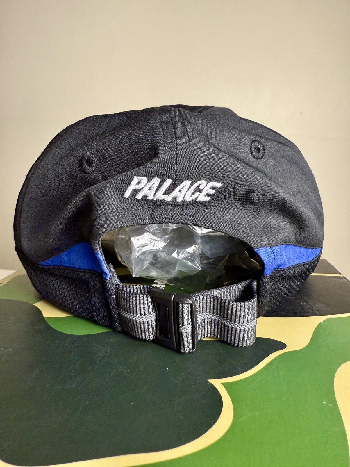 Palace Palace Palamat Shell 6-Panel Black Hat Size ONE SIZE - 9 Thumbnail