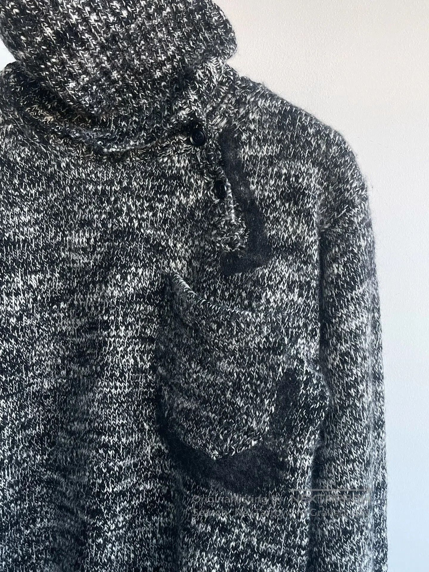 Other Yohji Yamamoto Knit Sweater with detachable collar. Size L / US 10 / IT 46 - 4 Thumbnail