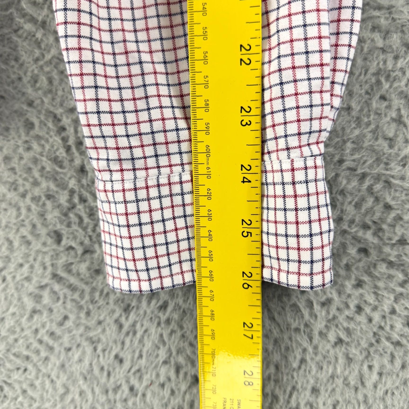 Ralph Lauren Ralph Lauren Button-Down Shirt Mens XL Blue Red Check Print Cotton LS Dress Shirt Size US XL / EU 56 / 4 - 7 Thumbnail