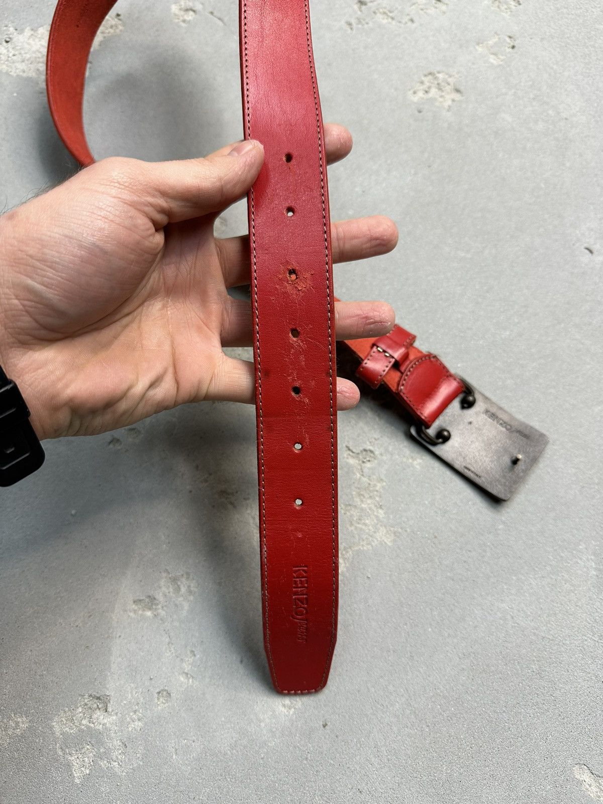 Kenzo × Vintage Vintage Kenzo jeans One Size Belt Size ONE SIZE - 6 Thumbnail
