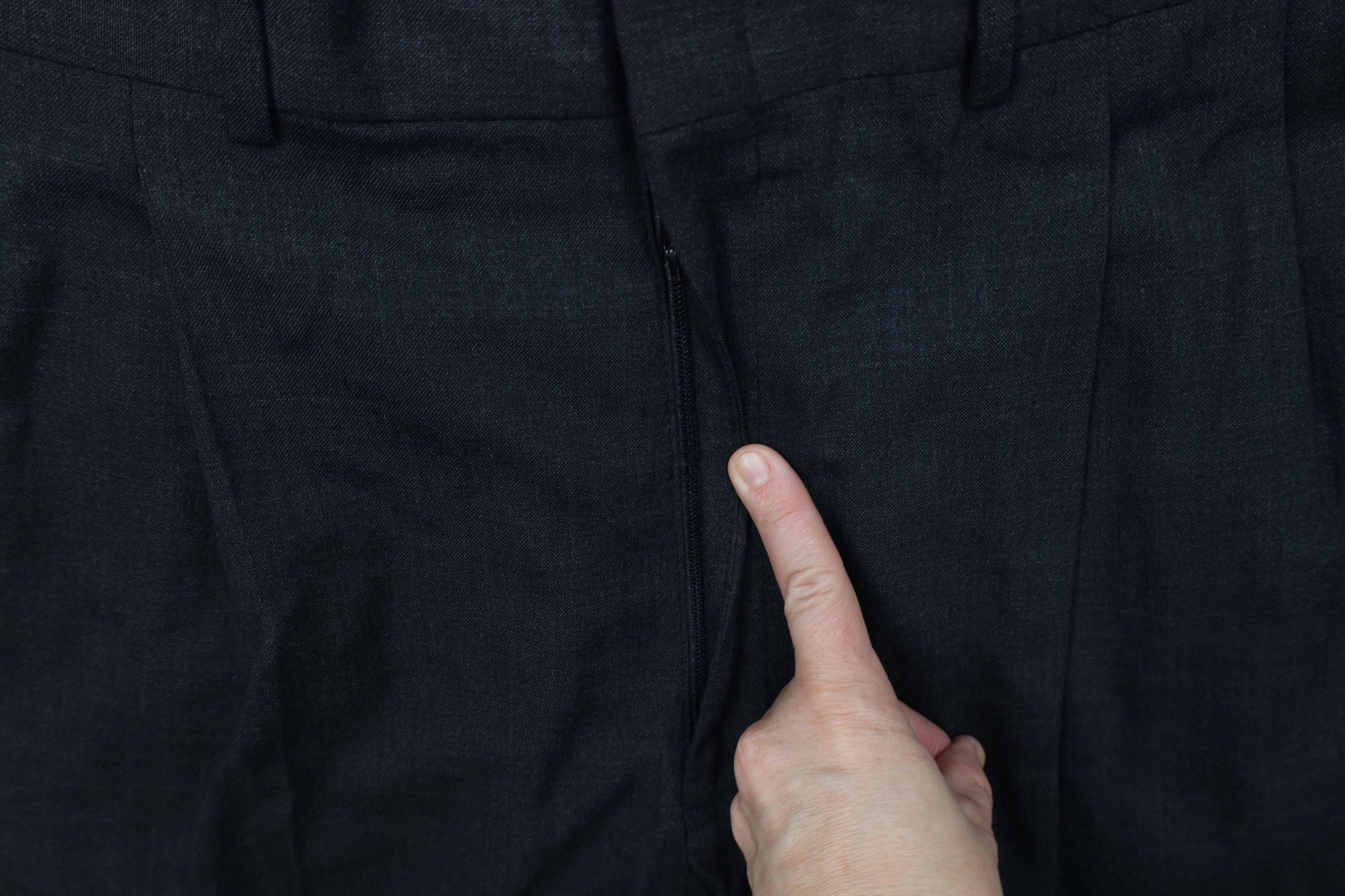 Vintage Vintage 70s Streetwear Knit Pleated Wide Leg Chino Pants USA Size US 38 / EU 54 - 5 Thumbnail