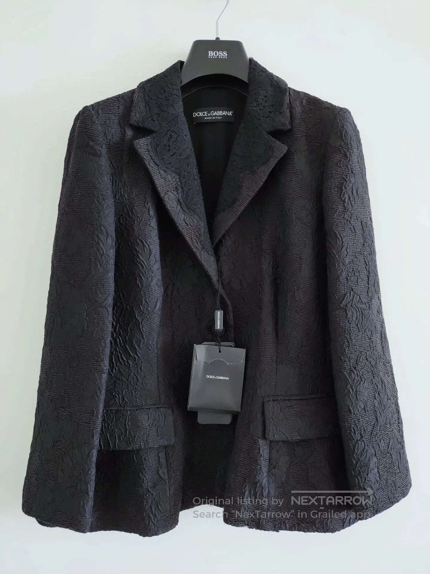 Dolce & Gabbana Dolce Gabbana Runway Lace Suit Jacket. Size M / US 6-8 / IT 42-44 - 2 Thumbnail