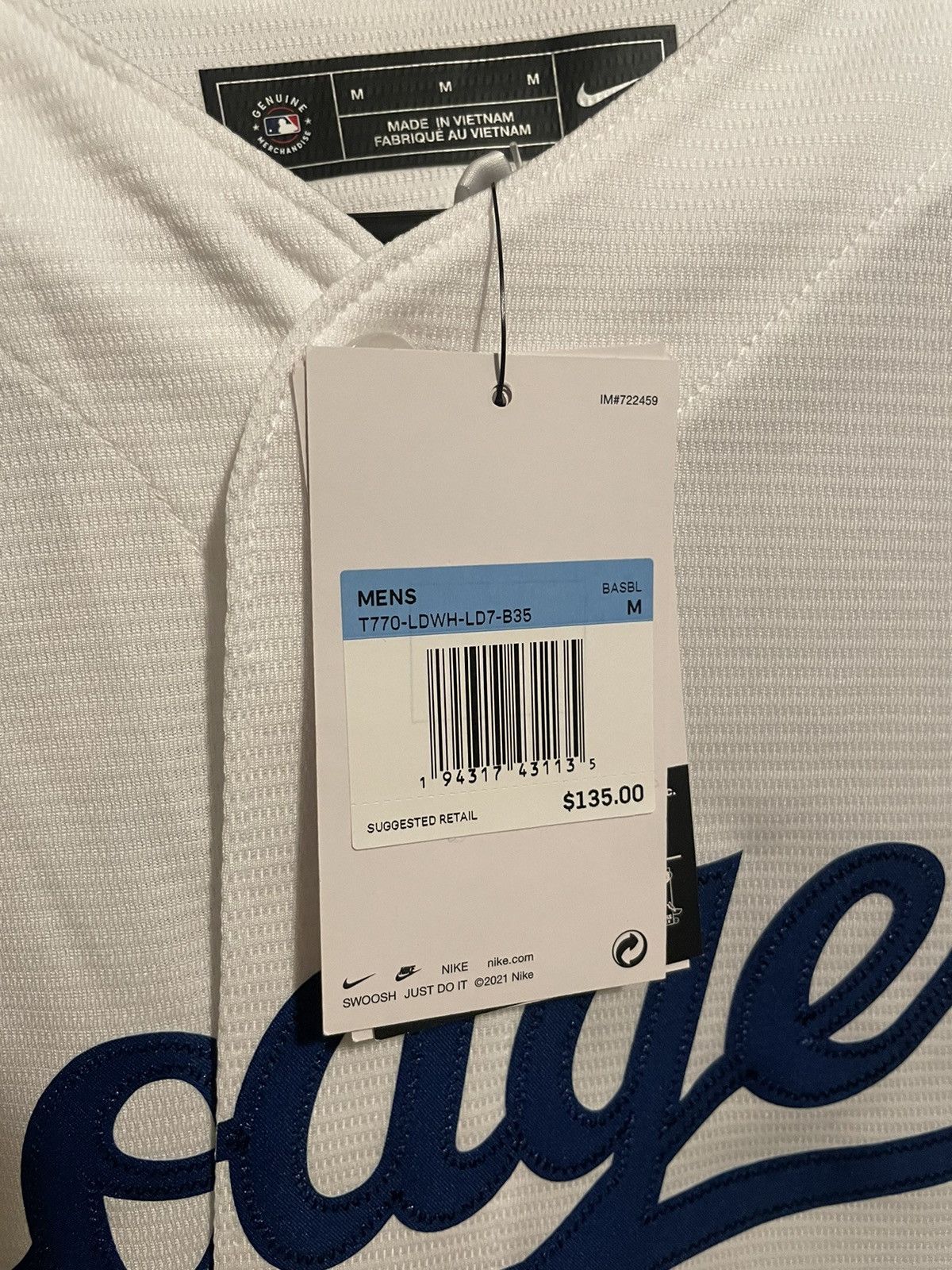 Nike Dodgers Jersey #35 Bellinger Size US M / EU 48-50 / 2 - 5 Thumbnail