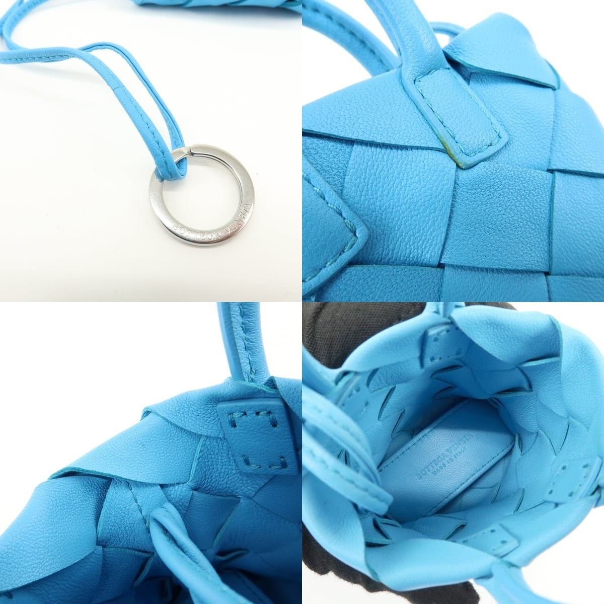 Bottega Veneta Bottega Veneta Intrecciato Nappa Leather Bag Charm Light Size ONE SIZE - 5 Thumbnail