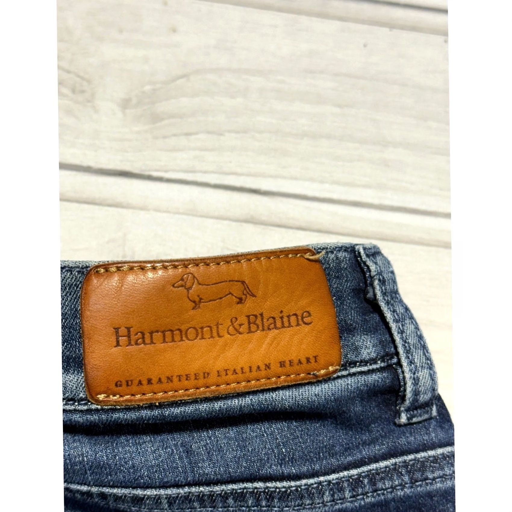 Harmont & Blaine Harmont & Blaine Jeans Mens 36 Blue Straight Leg Denim W1360 IE Made in EU Jeans Mens 36 Blue Straight Denim W1360 Size US 36 / EU 52 - 3 Thumbnail