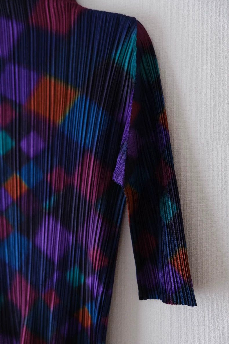 Issey Miyake Issey Miyake An antique top with irregular square pleats Size L / US 10 / IT 46 - 4 Thumbnail