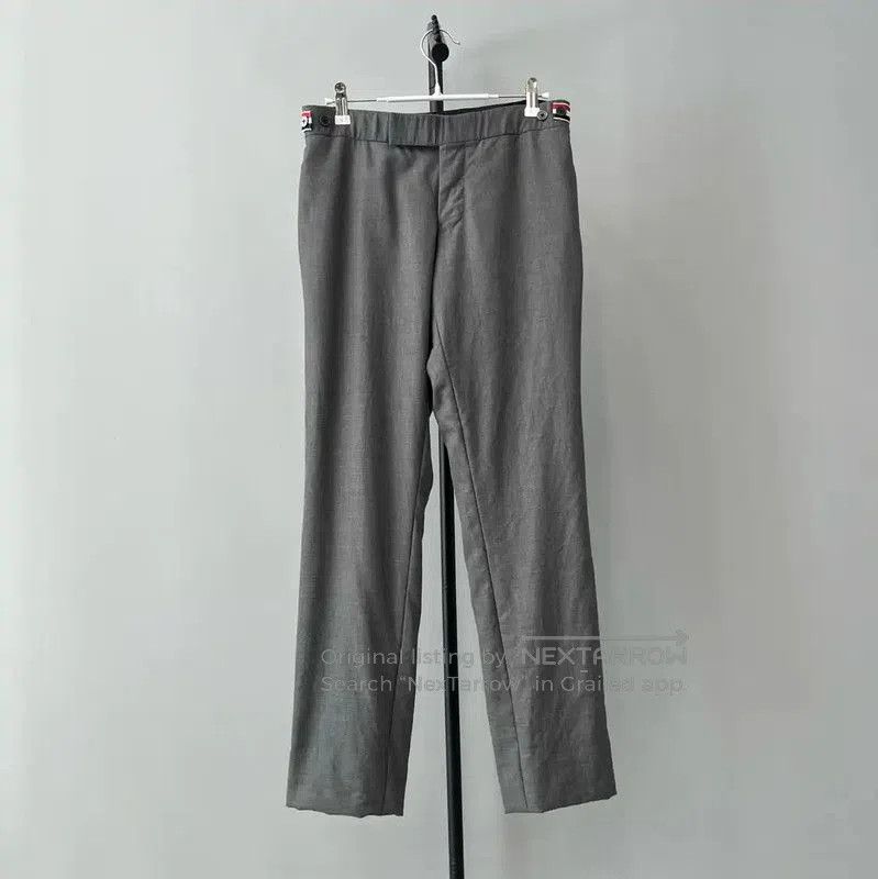 Other Thom Browne Gray Wool Men's Casual Pants . Size US 26 / EU 42 - 1 Thumbnail