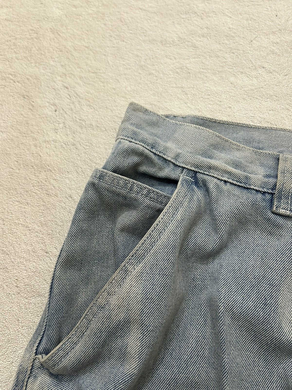 Stussy 2000s Stussy 8ball Monogram Iconic Carpenter Jeans Pants y2k Size US 32 / EU 48 - 7 Thumbnail