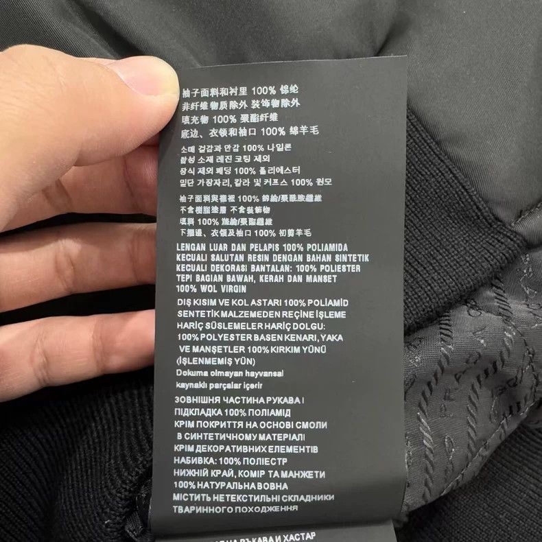 Prada Prada Embroidered logo nylon cotton jacket 2502-Nextarrow Size US XL / EU 56 / 4 - 6 Thumbnail