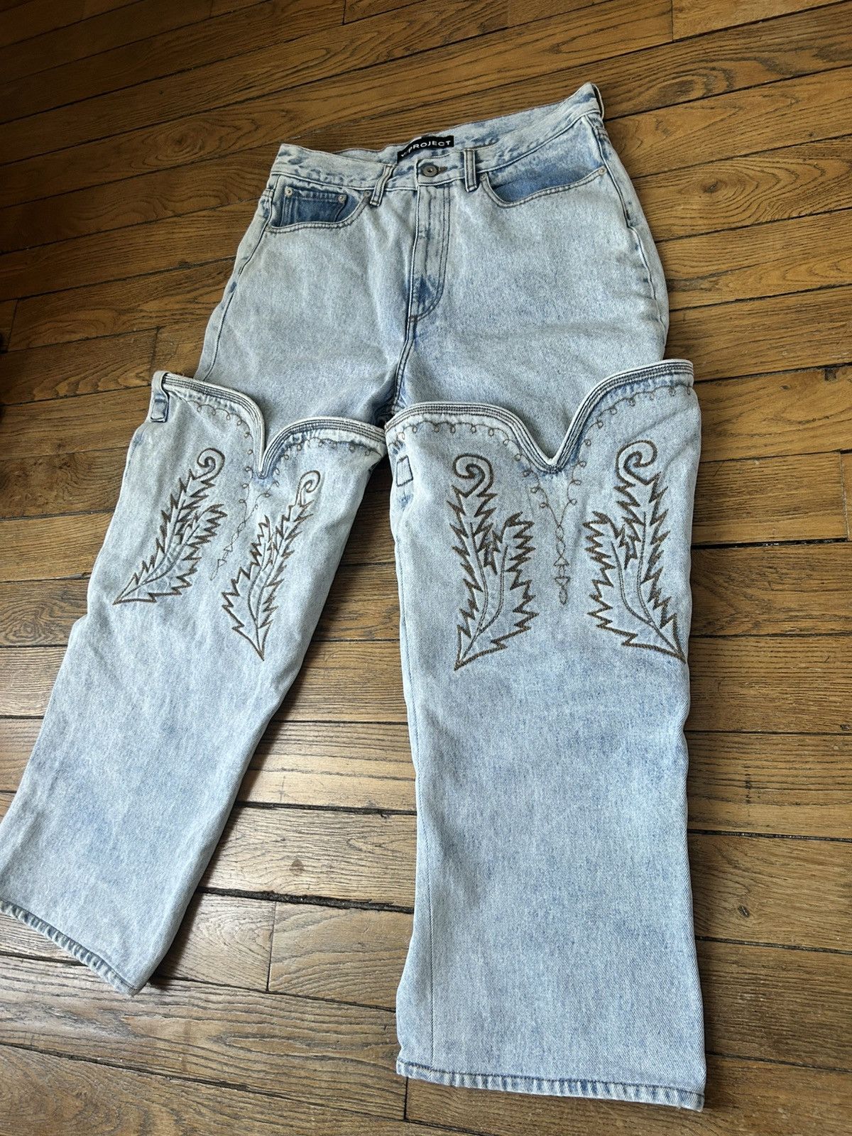 Y/Project Y/project cow-bow jeans Size US 26 / EU 42 - 3 Thumbnail