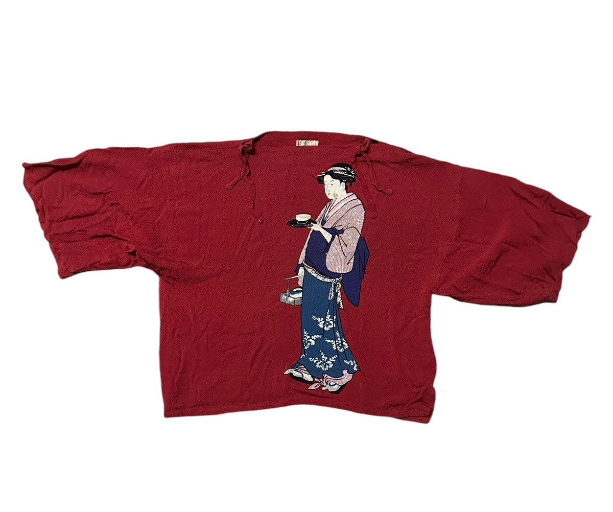 Japanese Brand Japan traditional cropped shirt Size M / US 6-8 / IT 42-44 - 1 Thumbnail