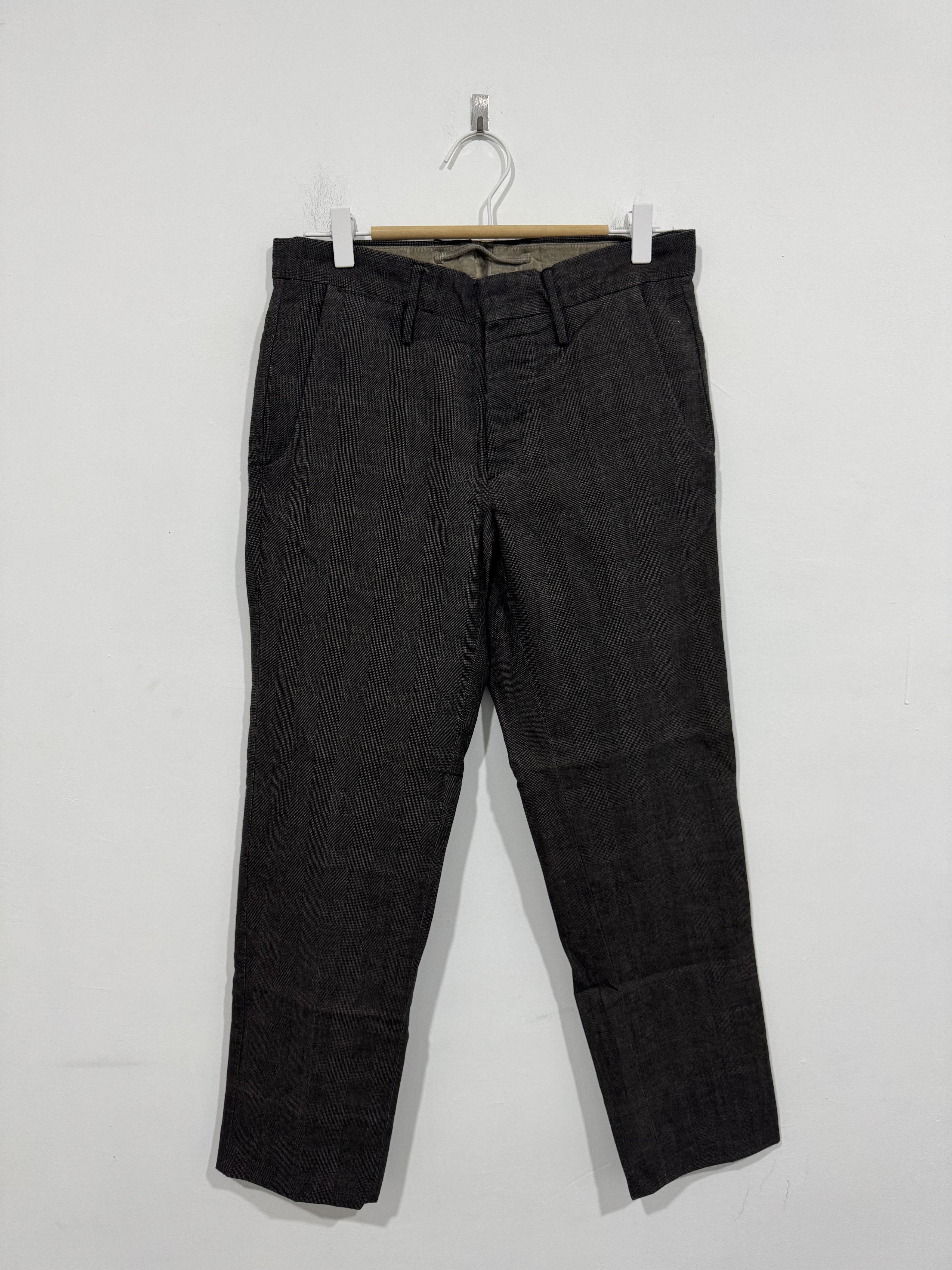 Incotex Incotex Slowear Dark Brown Pants #1 Size US 29 - 1 Thumbnail