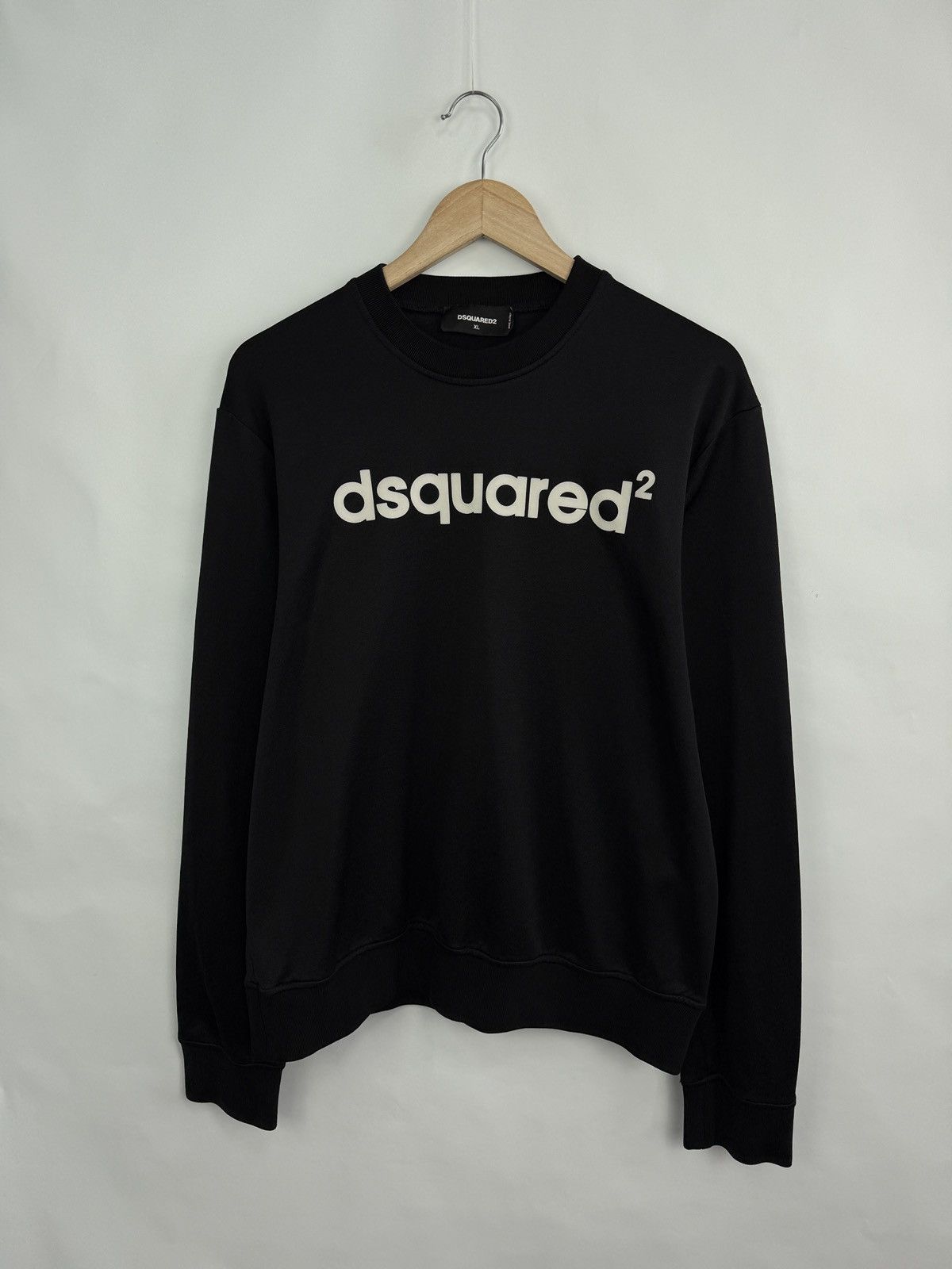 Dsquared2 🇮🇹 Y2K Dsquared2 Classic Sweatshirt Made in Italy Rare Retro Size US XL / EU 56 / 4 - 3 Thumbnail
