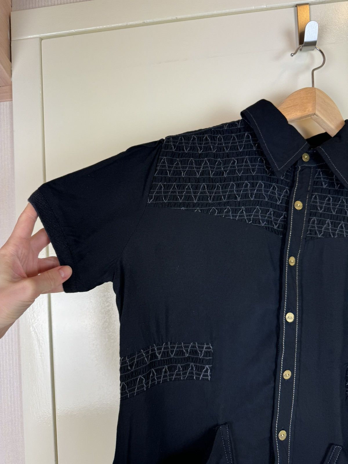 Diesel Diesel y2k opium grange button up shirt gothicgorp core xs Size XS / US 0-2 / IT 36-38 - 4 Thumbnail