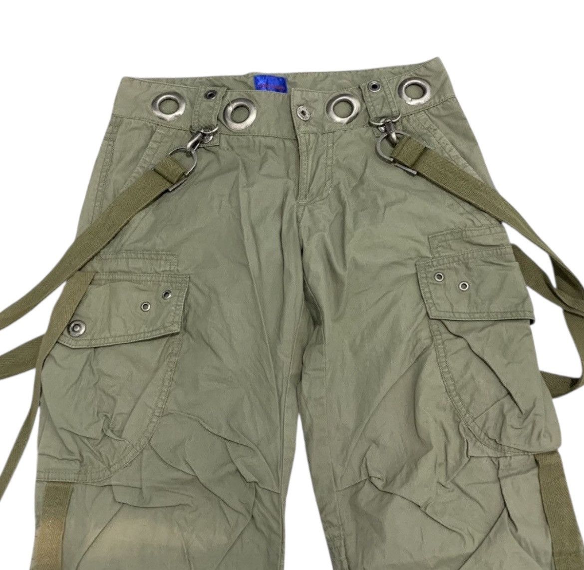 Seditionaries 2000s DOHC Bondage Cargo Jumpsuit Pant Ifsixwasnine Size US 30 / EU 46 - 4 Thumbnail