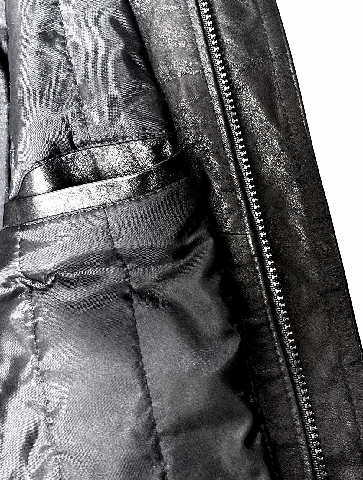 Genuine Leather Midwest Countdown to Zero Black Leather Jacket Size US S / EU 44-46 / 1 - 14 Thumbnail