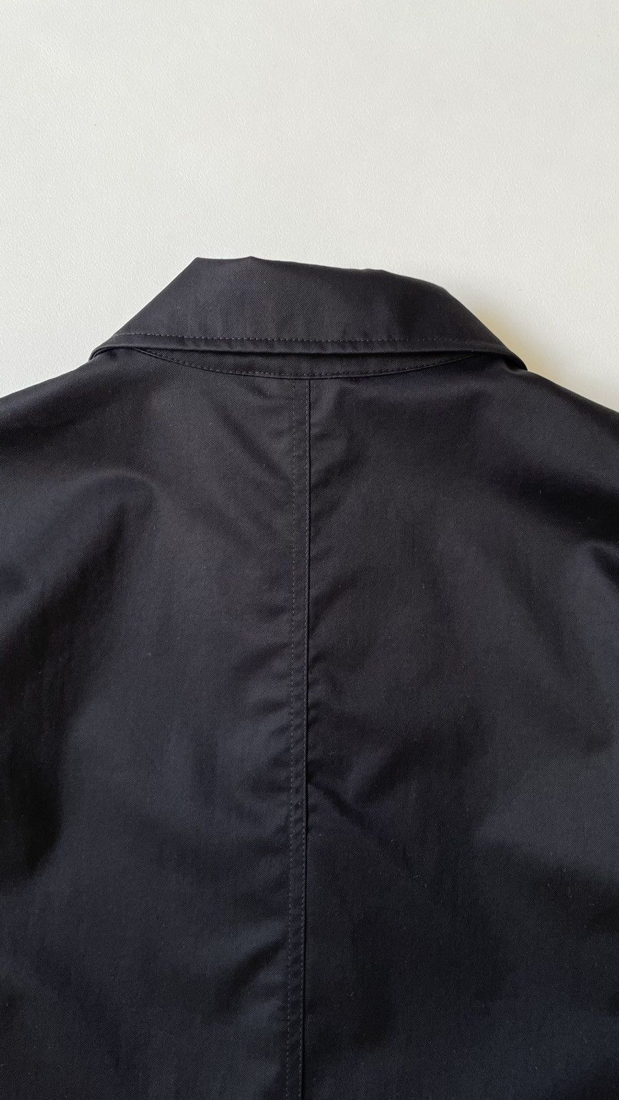 Mfpen Black Cotton Boxy ‘Carless’ Mac Jacket Size US M / EU 48-50 / 2 - 14 Thumbnail