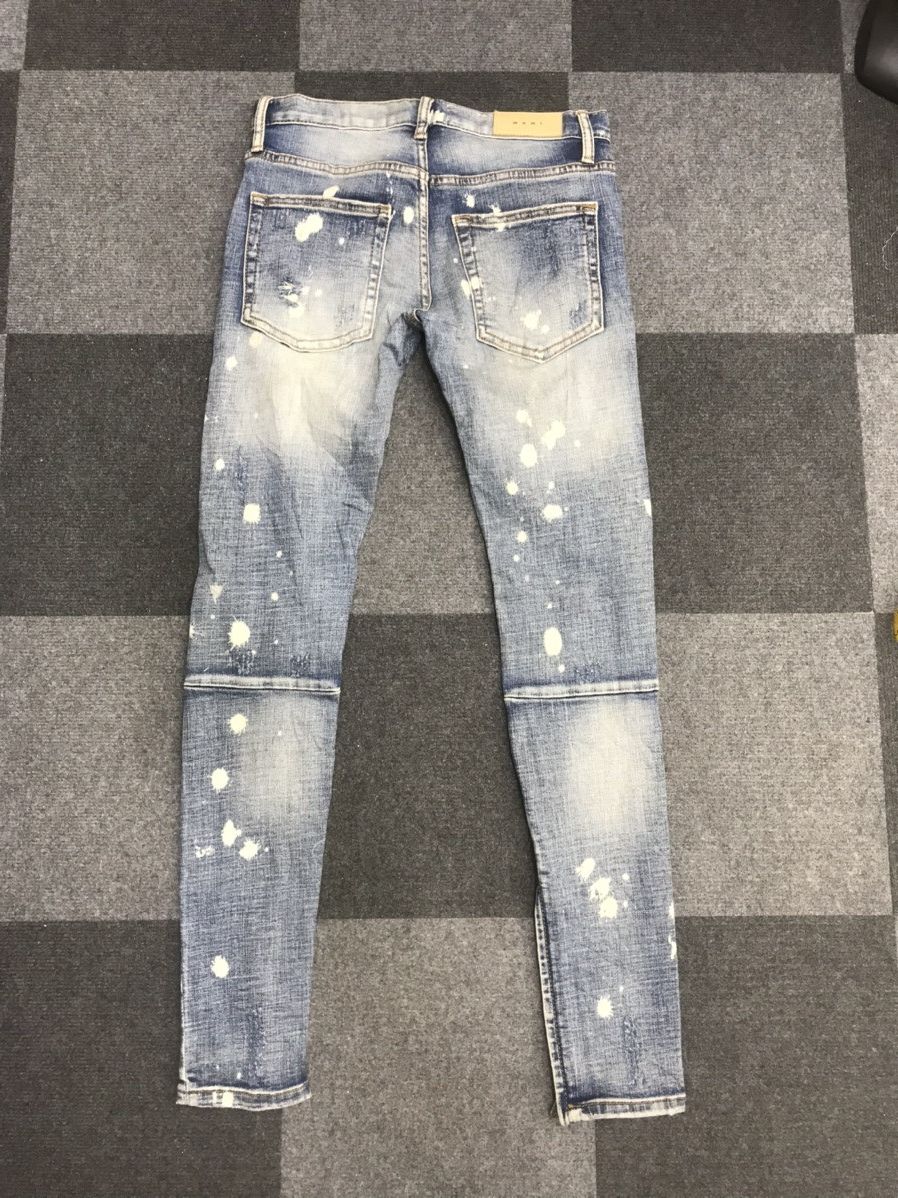 Japanese Brand × MNML mnml Heavy Distressed Skinny Stretchable Jeans Size US 30 / EU 46 - 8 Thumbnail