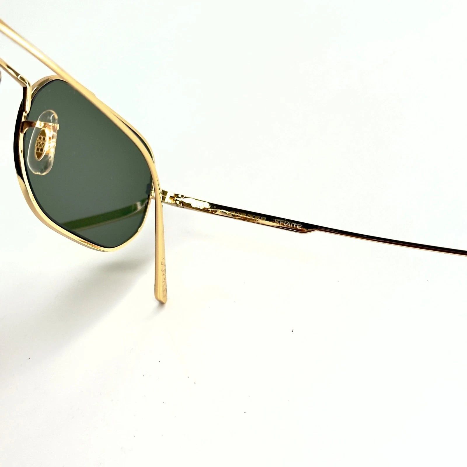 Oliver Peoples OLIVER PEOPLES OV1351S KHAITE 1989C 1351 Gold Vintage Size ONE SIZE - 4 Thumbnail