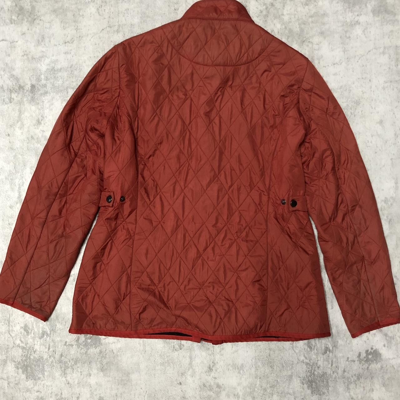 Barbour Red Barbour quilted jacket with black trim jacket Size ONE SIZE - 5 Thumbnail
