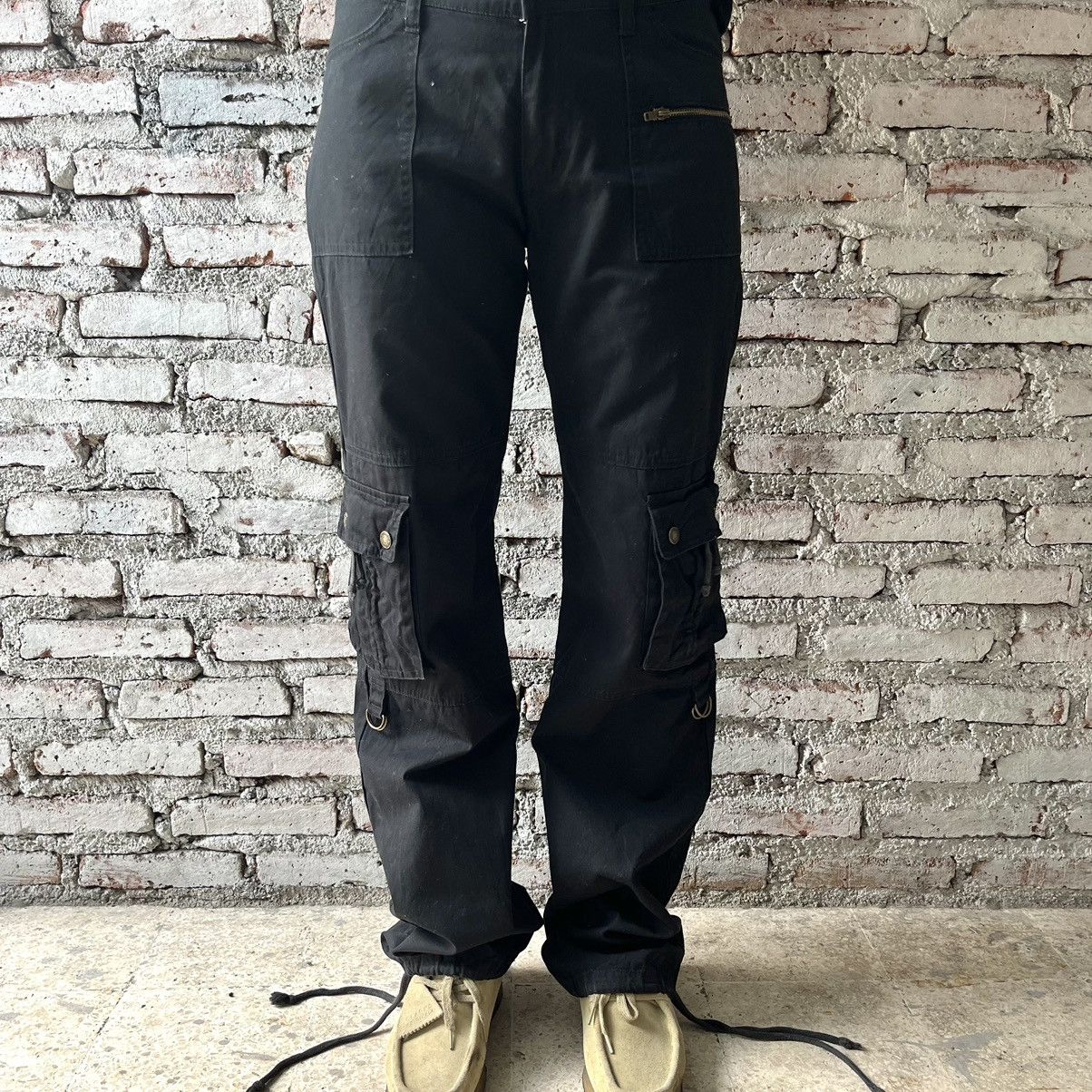 If Six Was Nine × Japanese Brand × KMRii Aplhouse bondage cargo punk ifsixwasnine lgb kmrii style Size US 29 - 2 Thumbnail