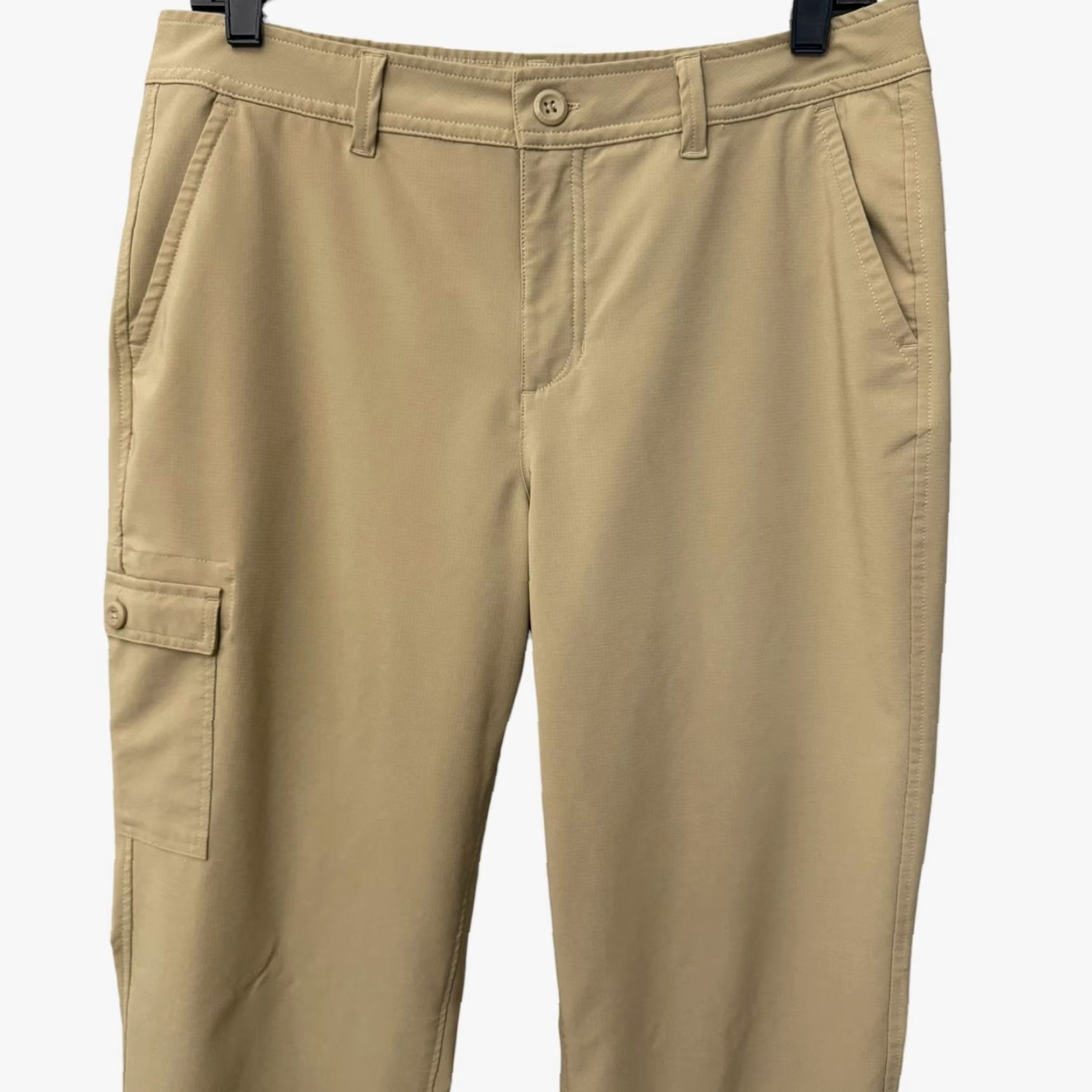 Eddie Bauer Eddie Bauer Performance Stretch Ripstop Pants Tan Women's 8 Hiking Outdoors Cargo Pockets Easy Care Nature Outdoor Summer Winter Size 30" / US 8 / IT 44 - 5 Thumbnail