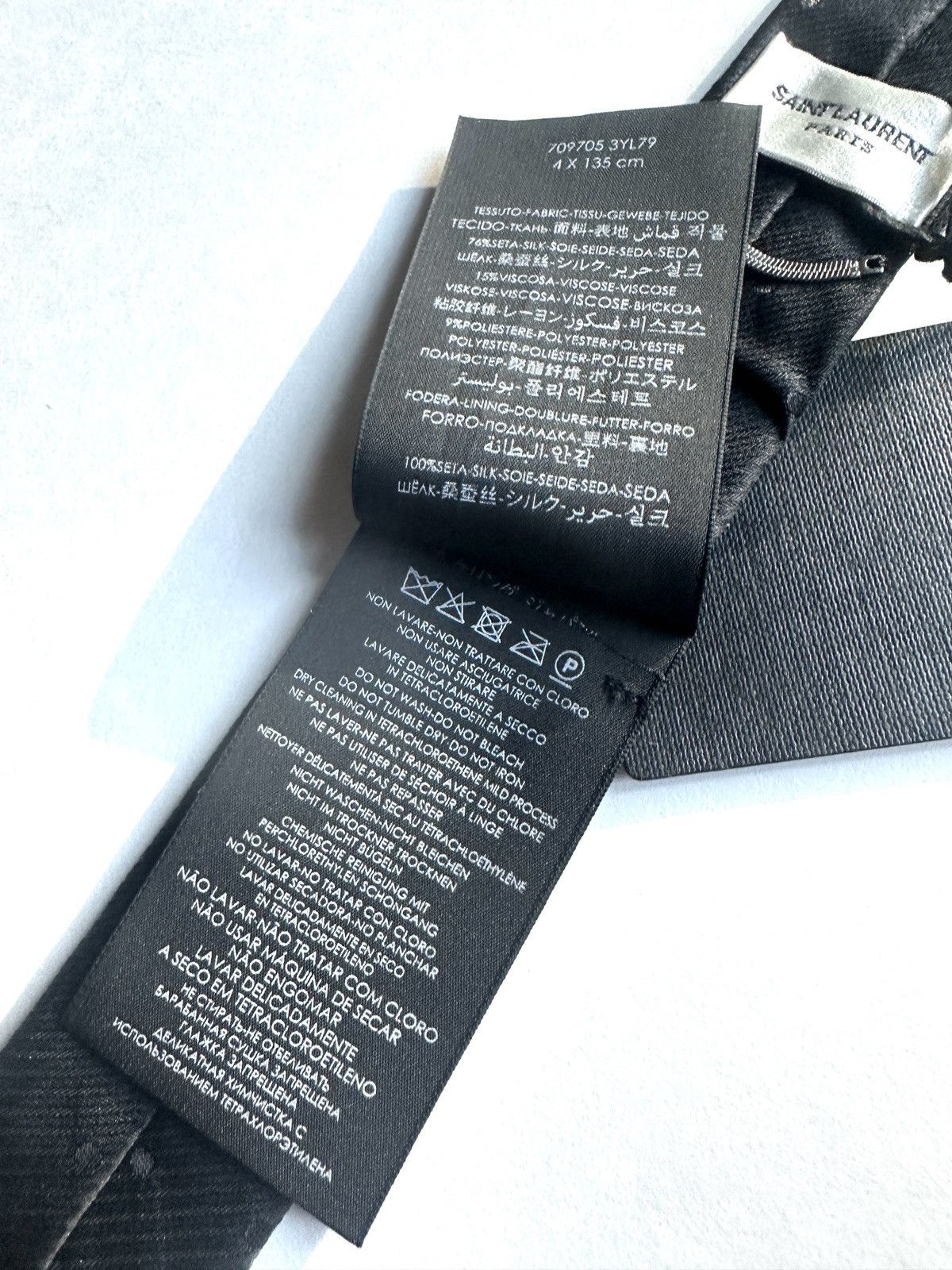 Saint Laurent Paris Polka Dot Tie - NIB Size ONE SIZE - 5 Thumbnail