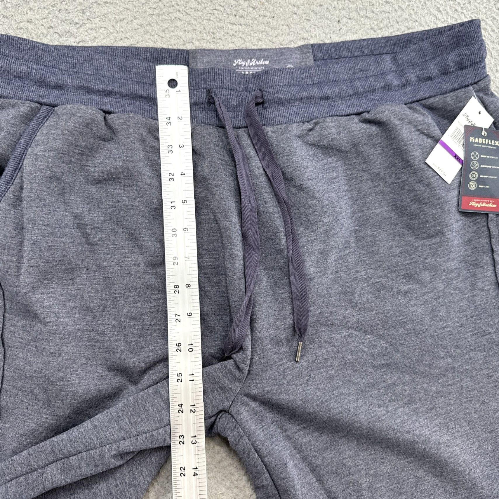 Flag & Anthem Flag & Anthem Women’s Jogger Pants in Size 2XL Madeflex Gray New Size 40" / US 18 - 5 Thumbnail