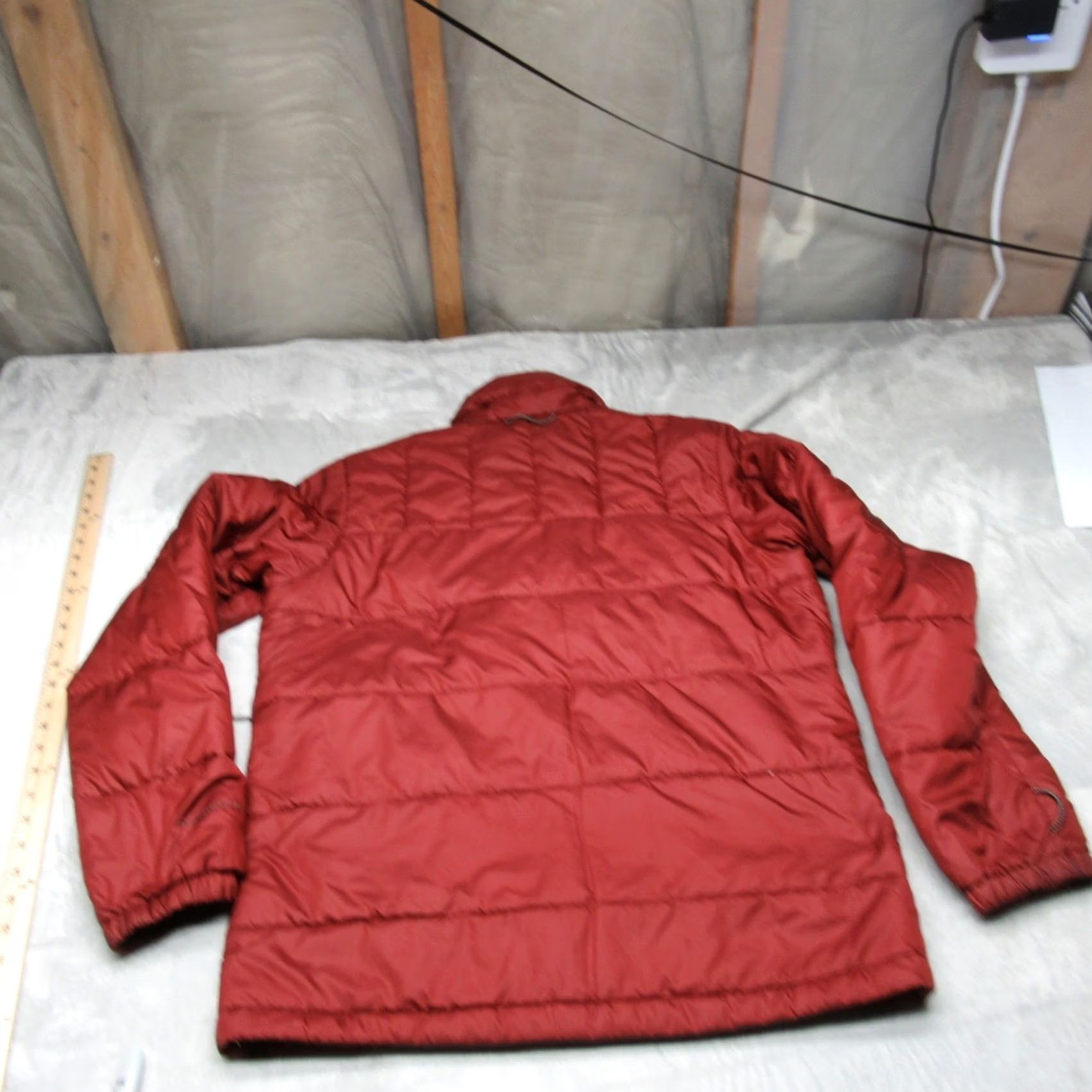 Vintage Columbia Jacket Mens S Red TurboDown Omni Heat Insulated Light Pack Puffer Size US S / EU 44-46 / 1 - 2 Thumbnail