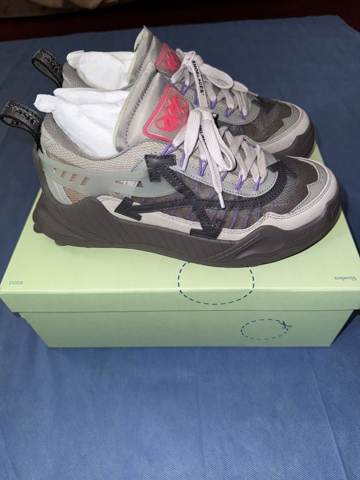Off-White Off-White Grey ODSY 1000 Size US 8 / EU 41 - 4 Thumbnail