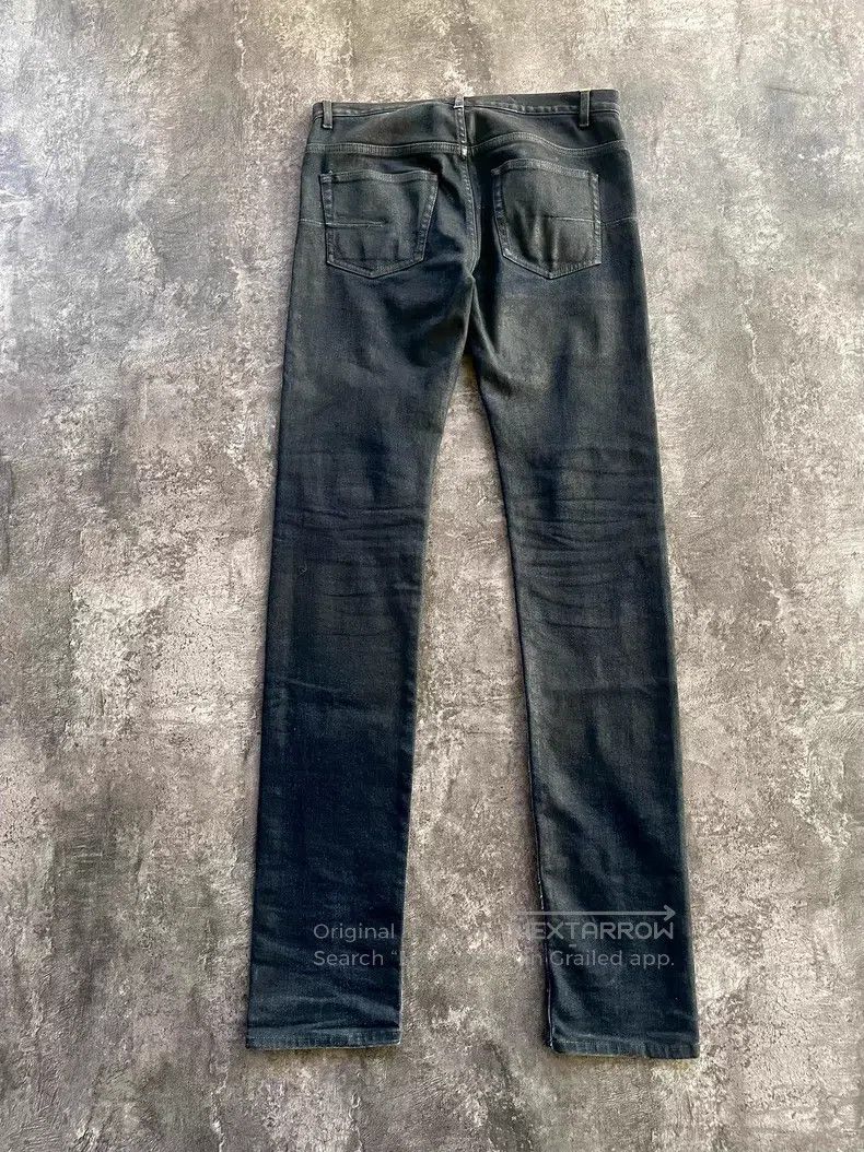 Dior Dior Dark blue paint splatter glitter stretch denim jeans Size US 29 - 2 Thumbnail