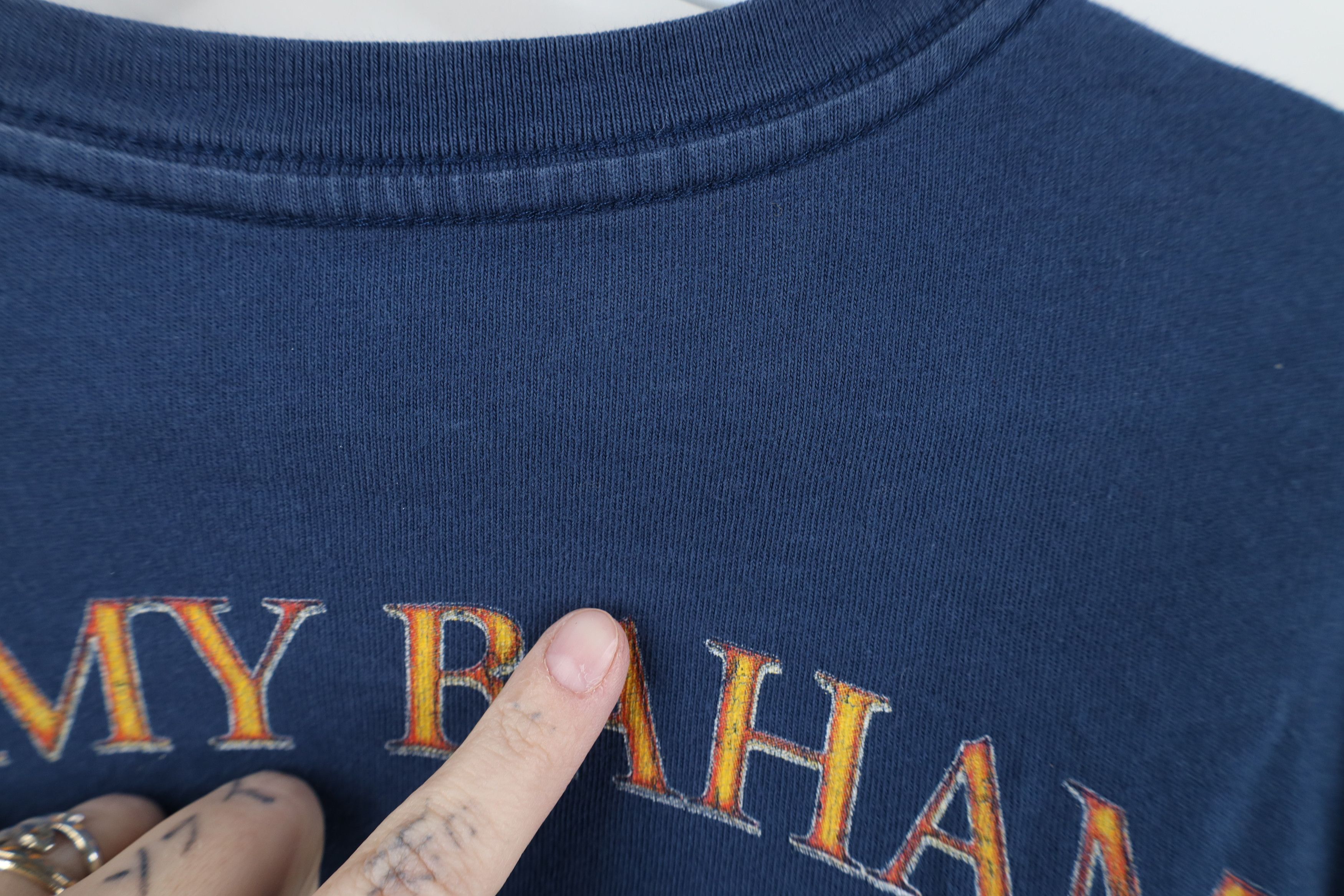 Tommy Bahama Vintage Y2K Tommy Bahama Relax Net Holdings Hammock T-Shirt Size US L / EU 52-54 / 3 - 8 Thumbnail