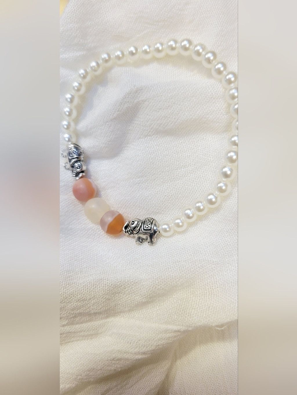 Handmade Beaded Bracelet Intent Bundle With Crystals & Card Size ONE SIZE - 2 Thumbnail