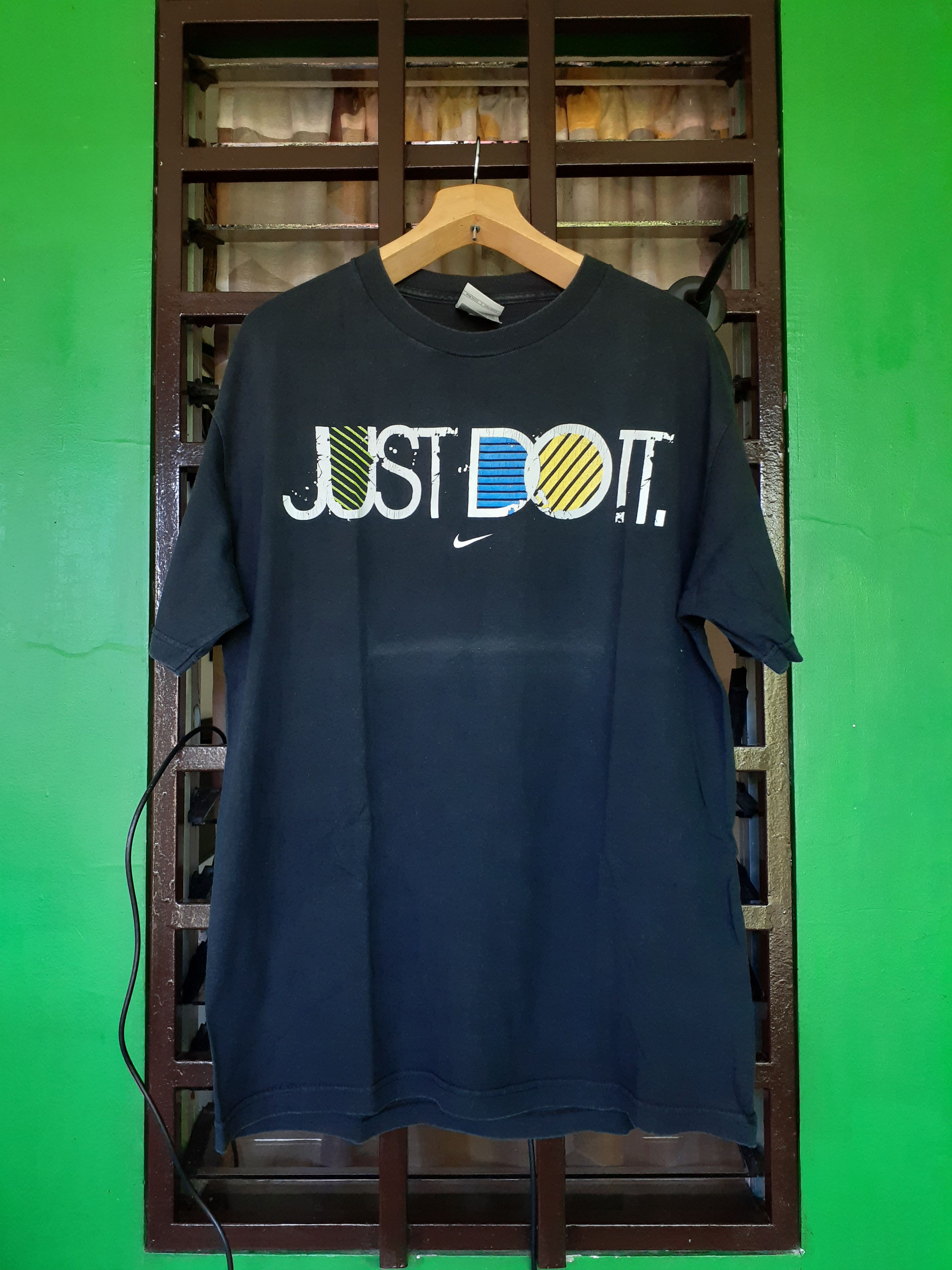 Nike × Vintage Vintage Nike Just Do It Tee Size US L / EU 52-54 / 3 - 1 Thumbnail