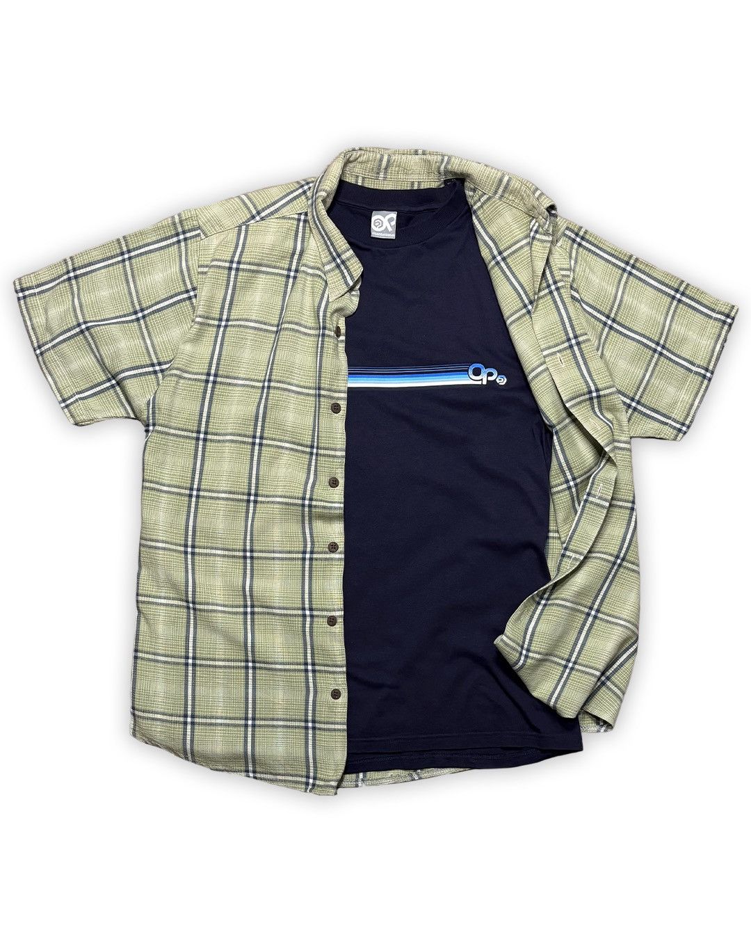 Ocean Pacific OP surf wear flannel Size US XL / EU 56 / 4 - 1 Thumbnail